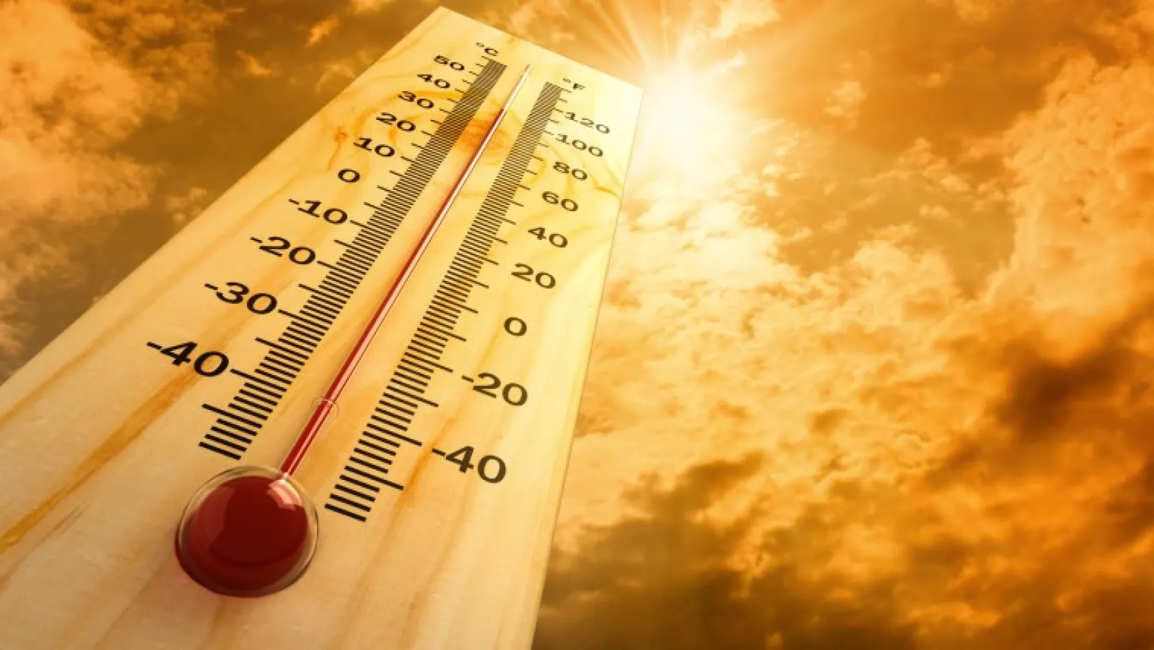 Elazığlılar sıcaklık artışına dikkat