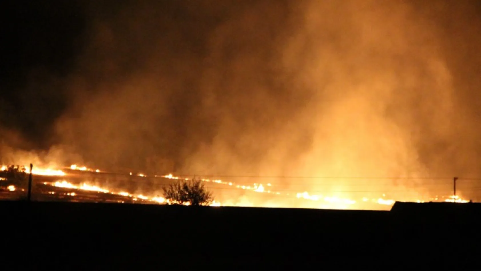 Elazığ'da yangın