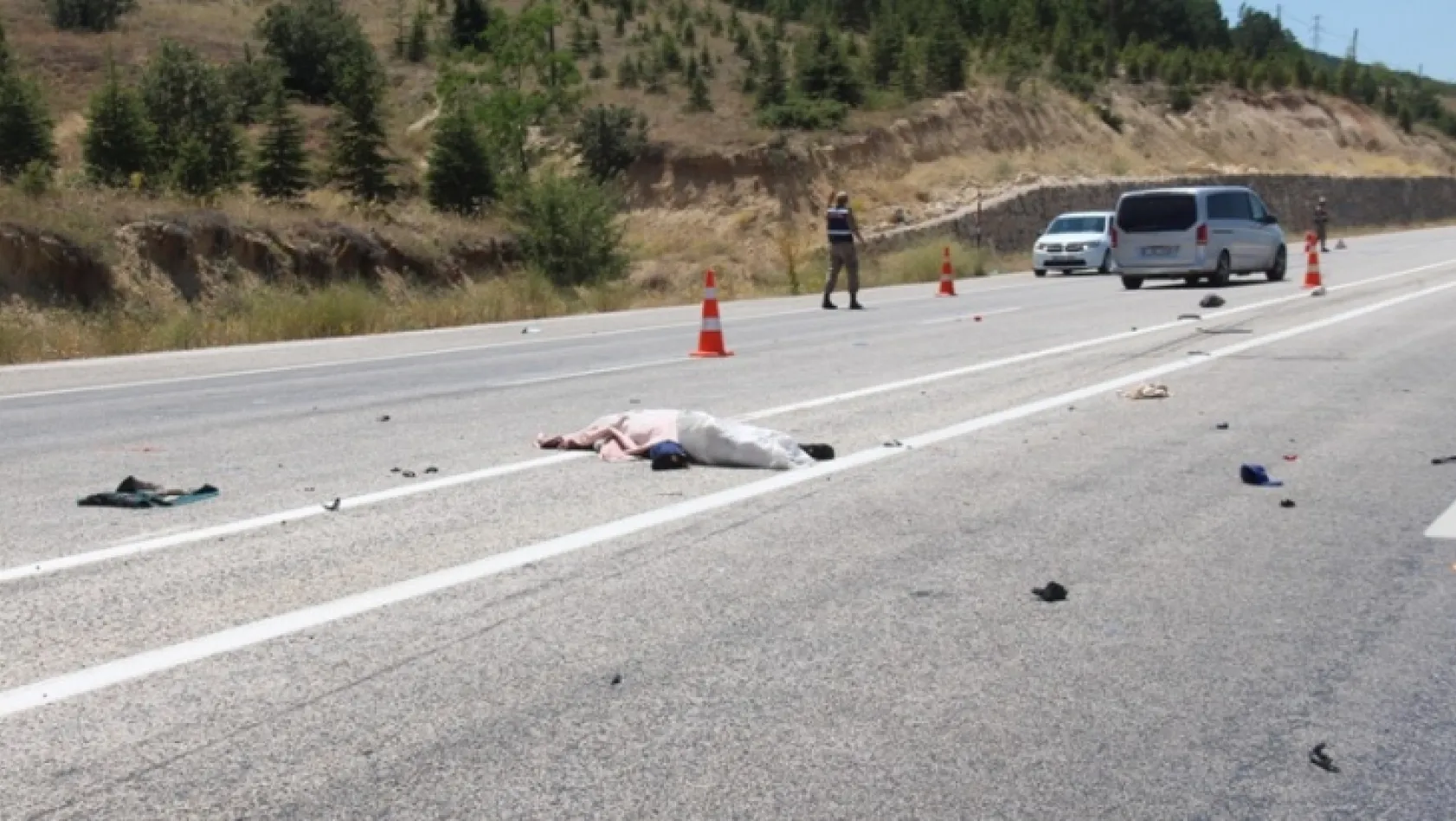 Elazığ'da feci kaza! 1 ölü, 8 yaralı