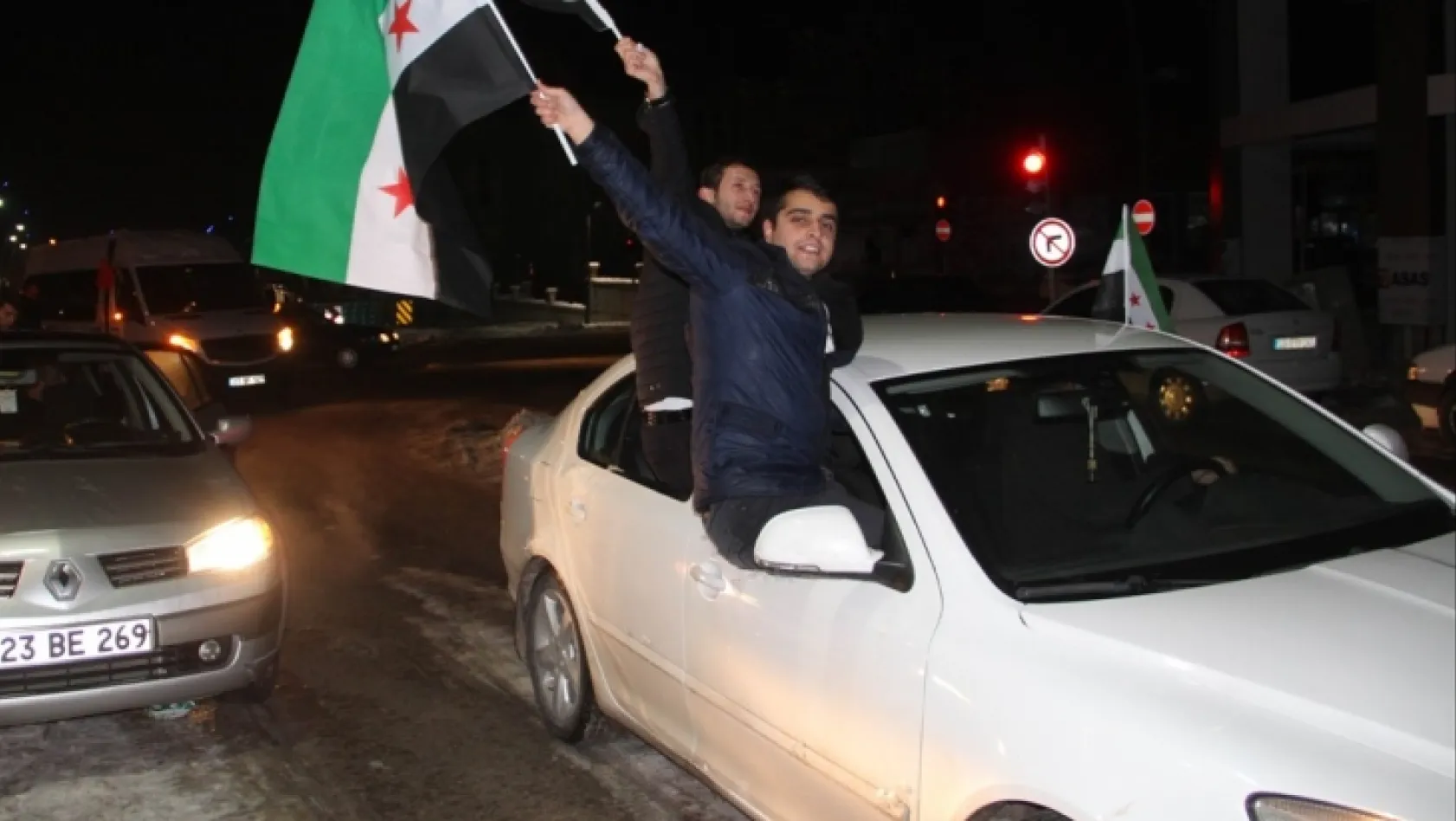 Elazığ'dan 'Halep'e Yol Açın' Konvoyu hareket etti