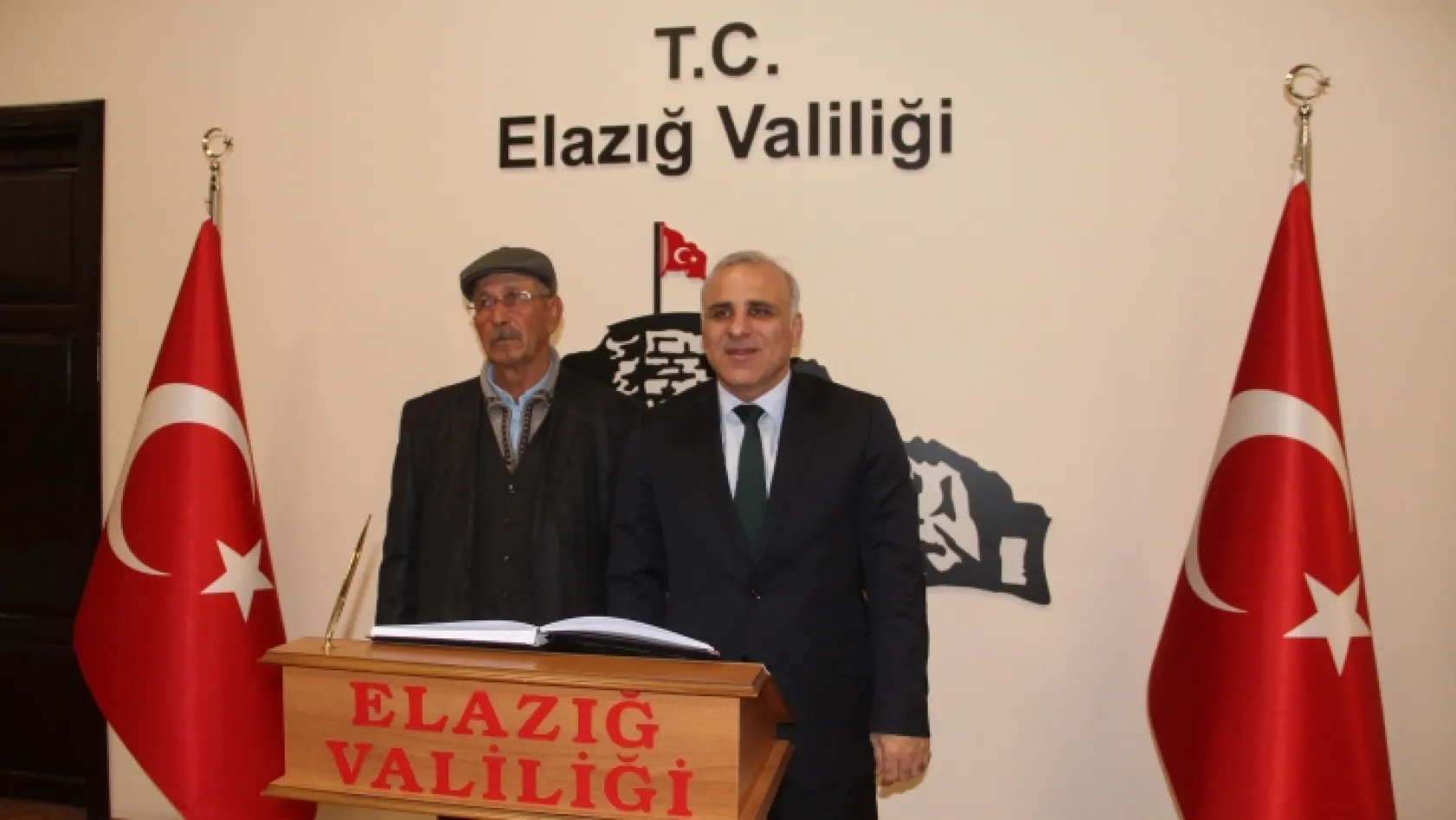 Şehit Ömer Halisdemir'in babasından Vali Zorluoğlu'na ziyaret