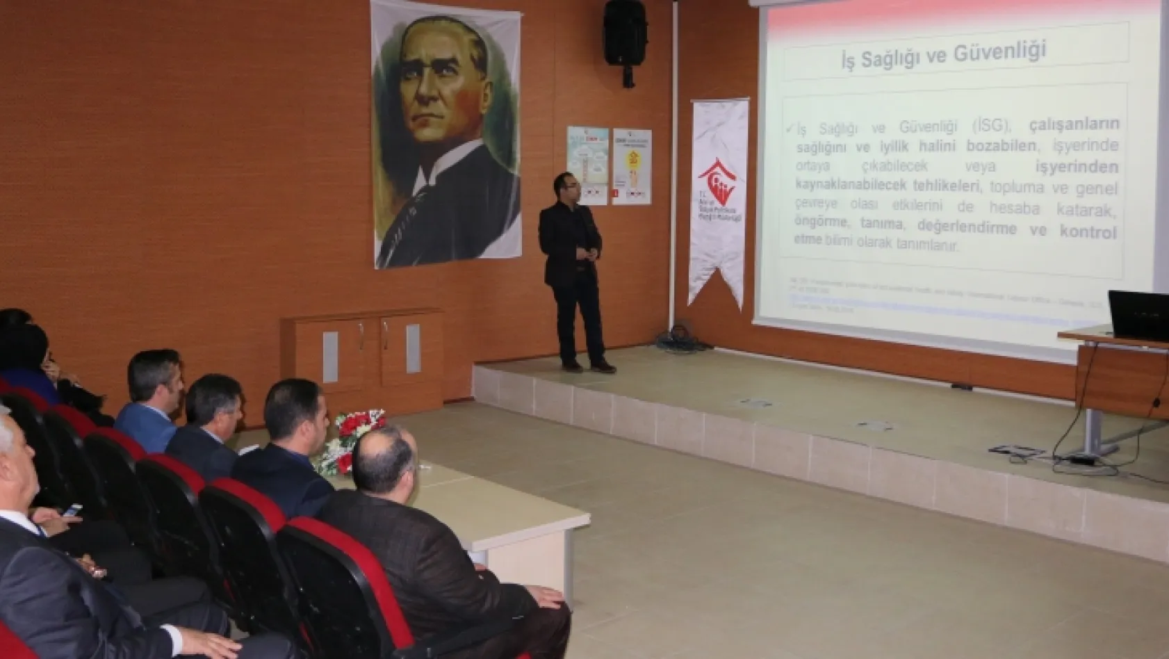 Elazığ'da 'İş Sağlığı ve Güvenliği' semineri