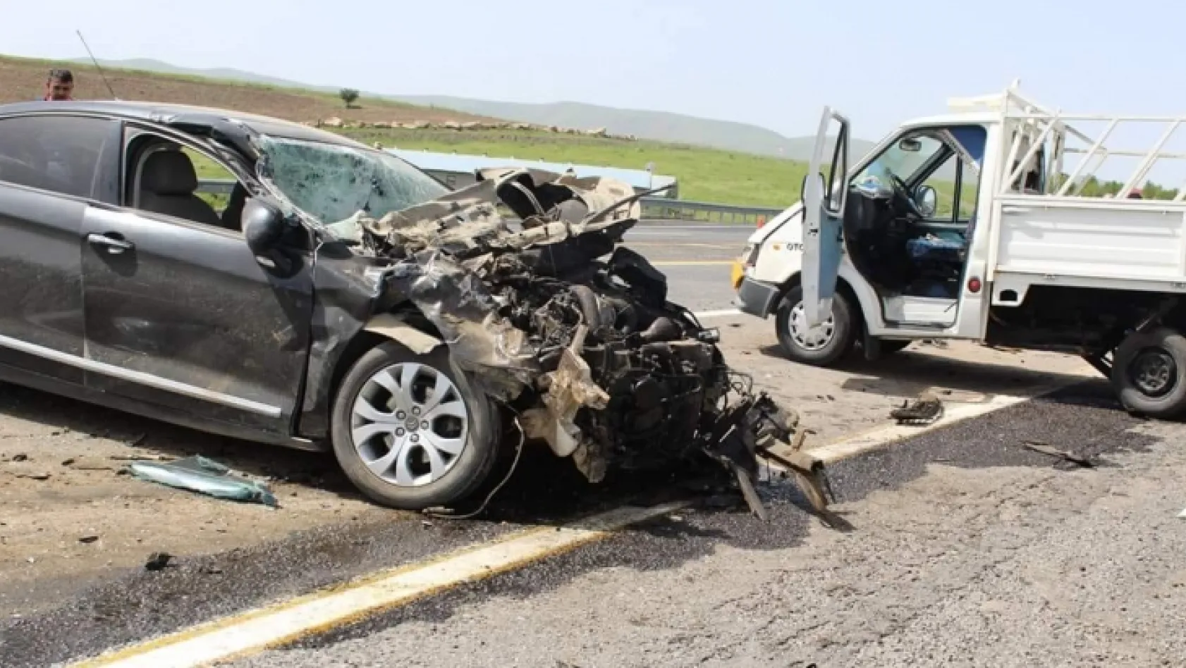 Elazığ-Bingöl yolunda trafik kazası