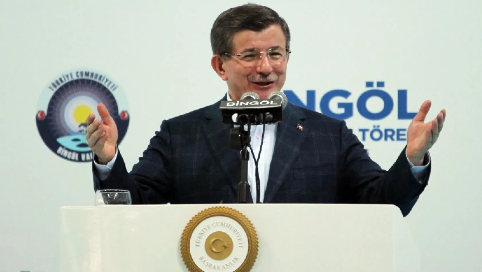 Başbakan Davutoğlu Bingöl'de