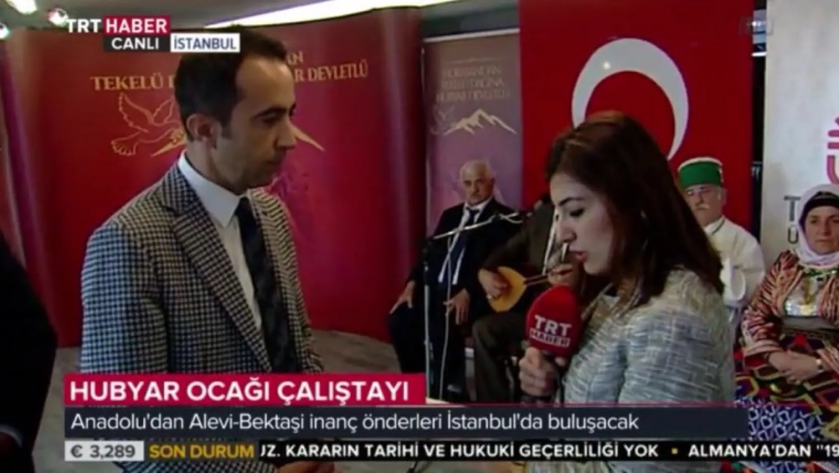 Rektör İpek TRT Haber canlı yayınına katıldı