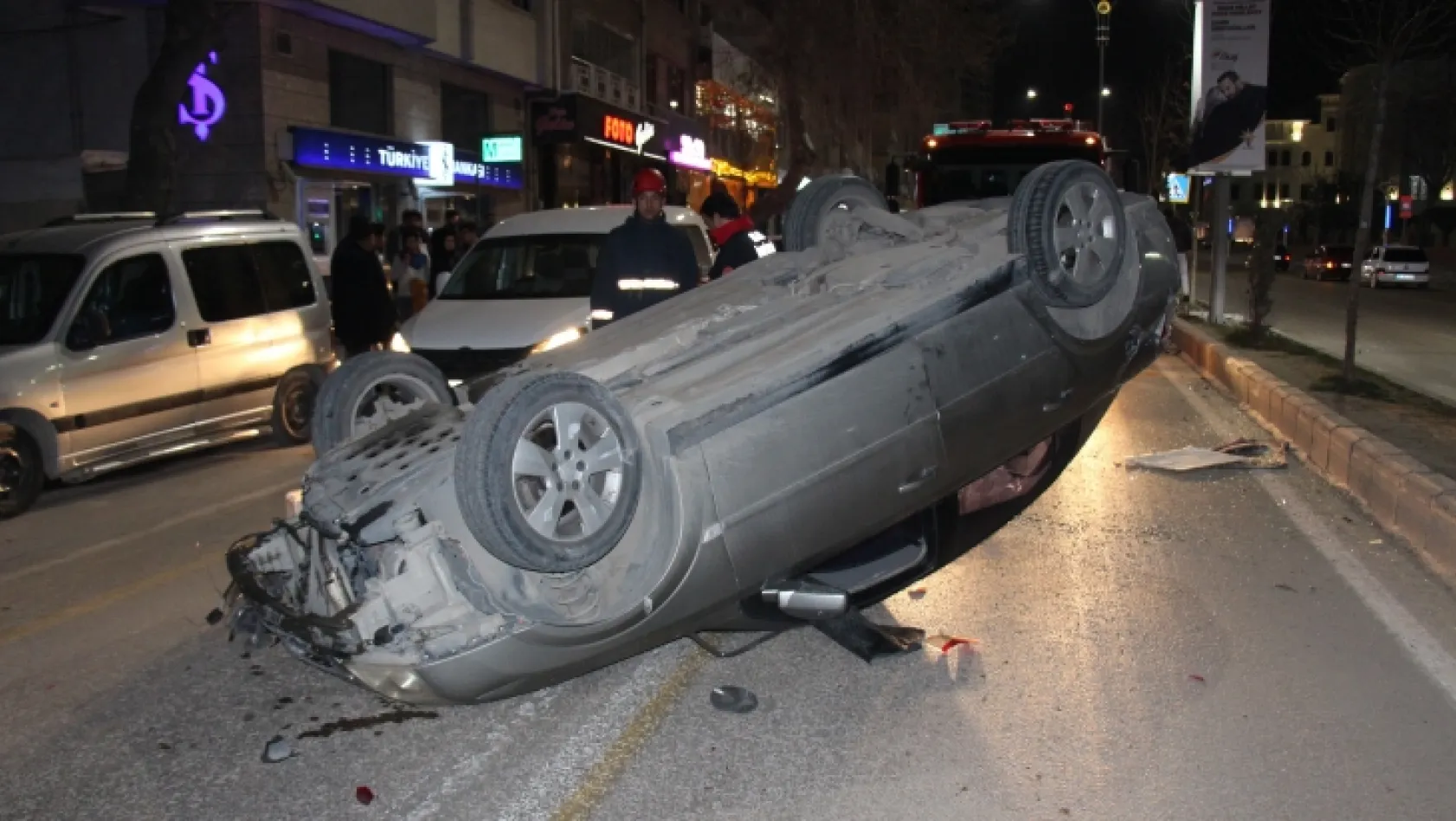 Gazi Caddesi'nde trafik kazası