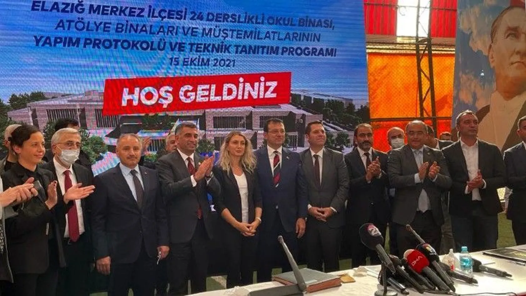 İBB Başkanı Ekrem İmamoğlu Elazığ'a ziyarette bulundu