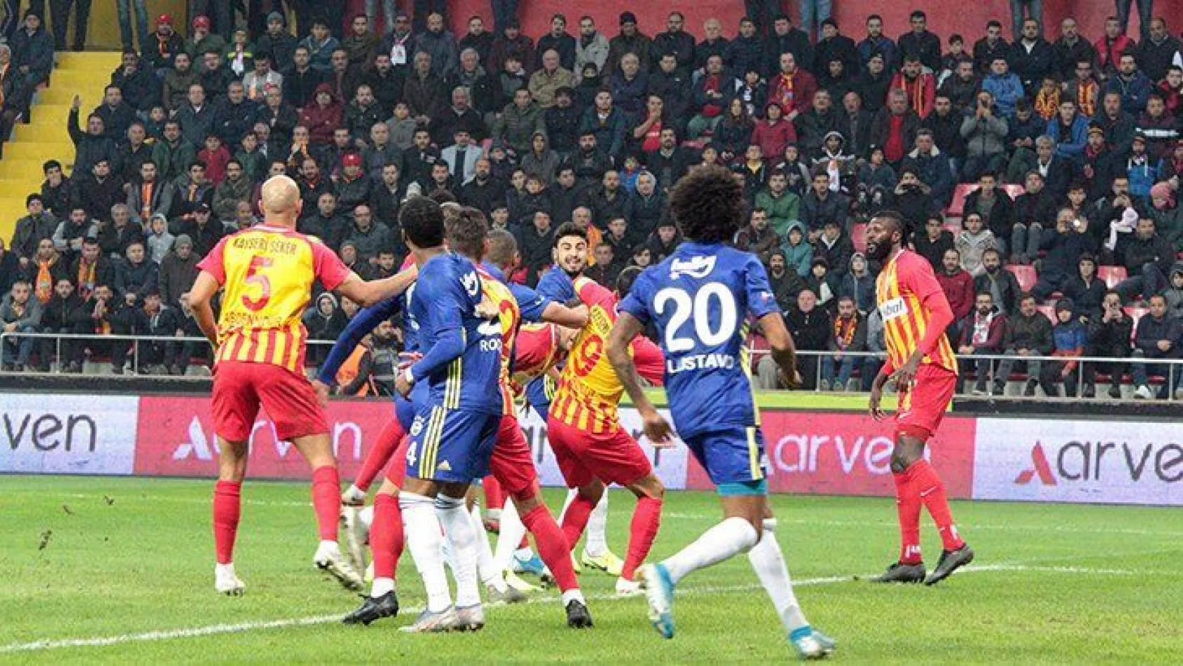 Kayserispor 1 - 0 Fenerbahçe