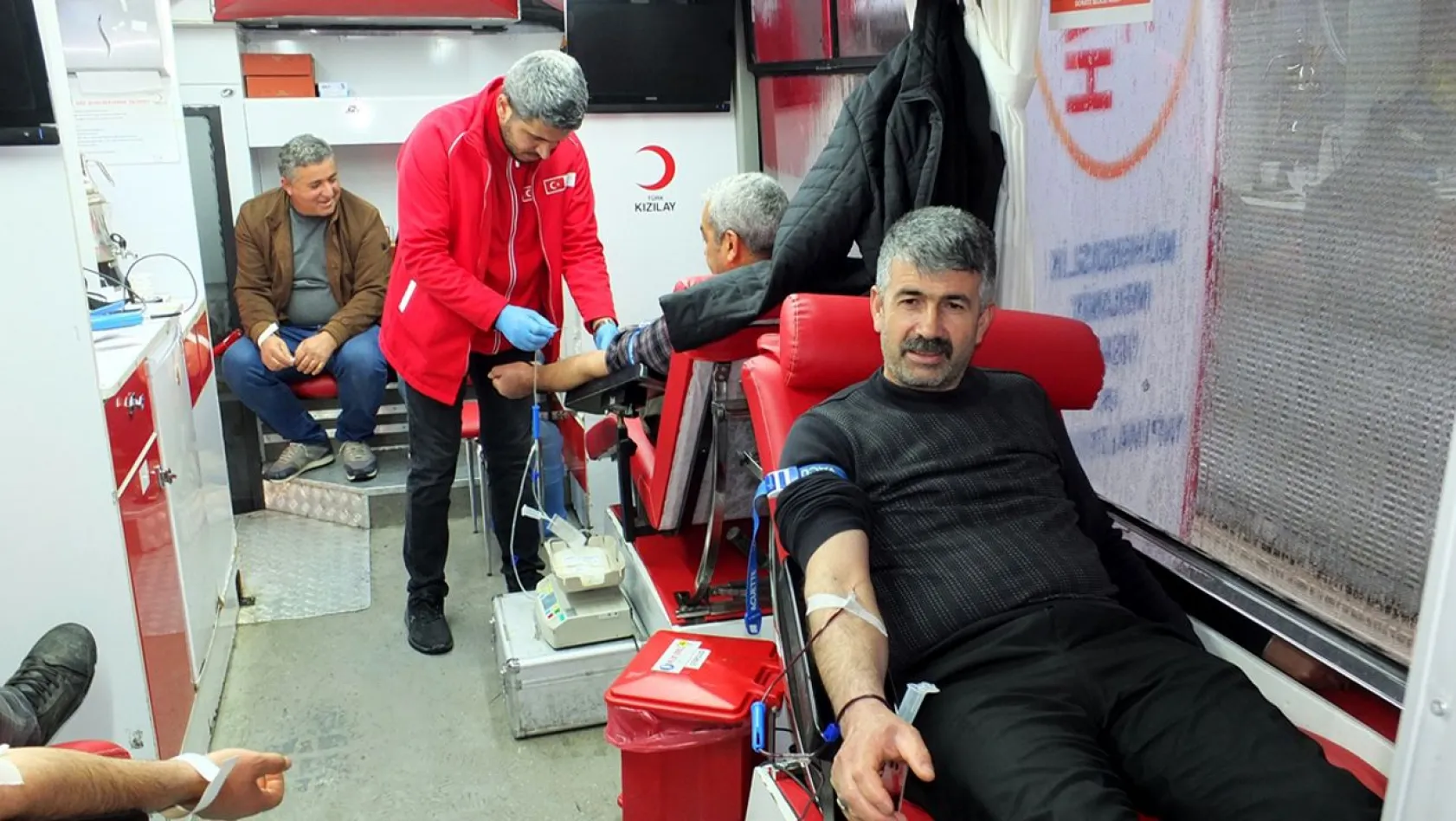 Keban'da kan bağış kampanyası