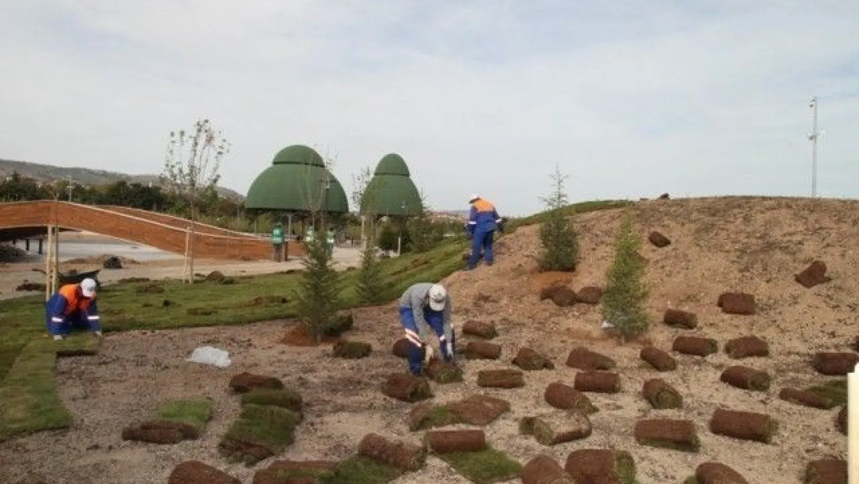 Kültür Park açılışa hazırlanıyor