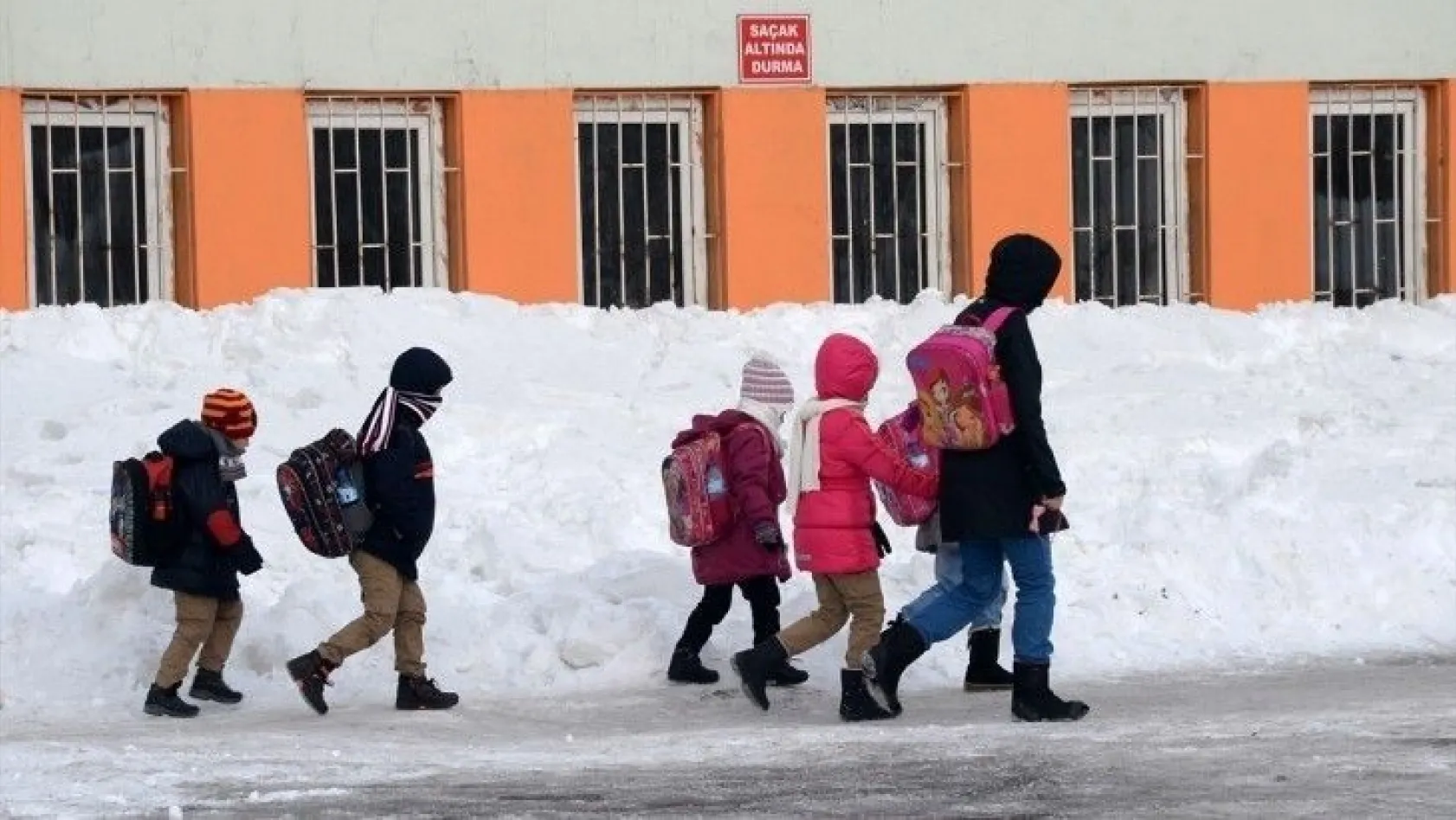 Malatya'da okullar tatil edildi