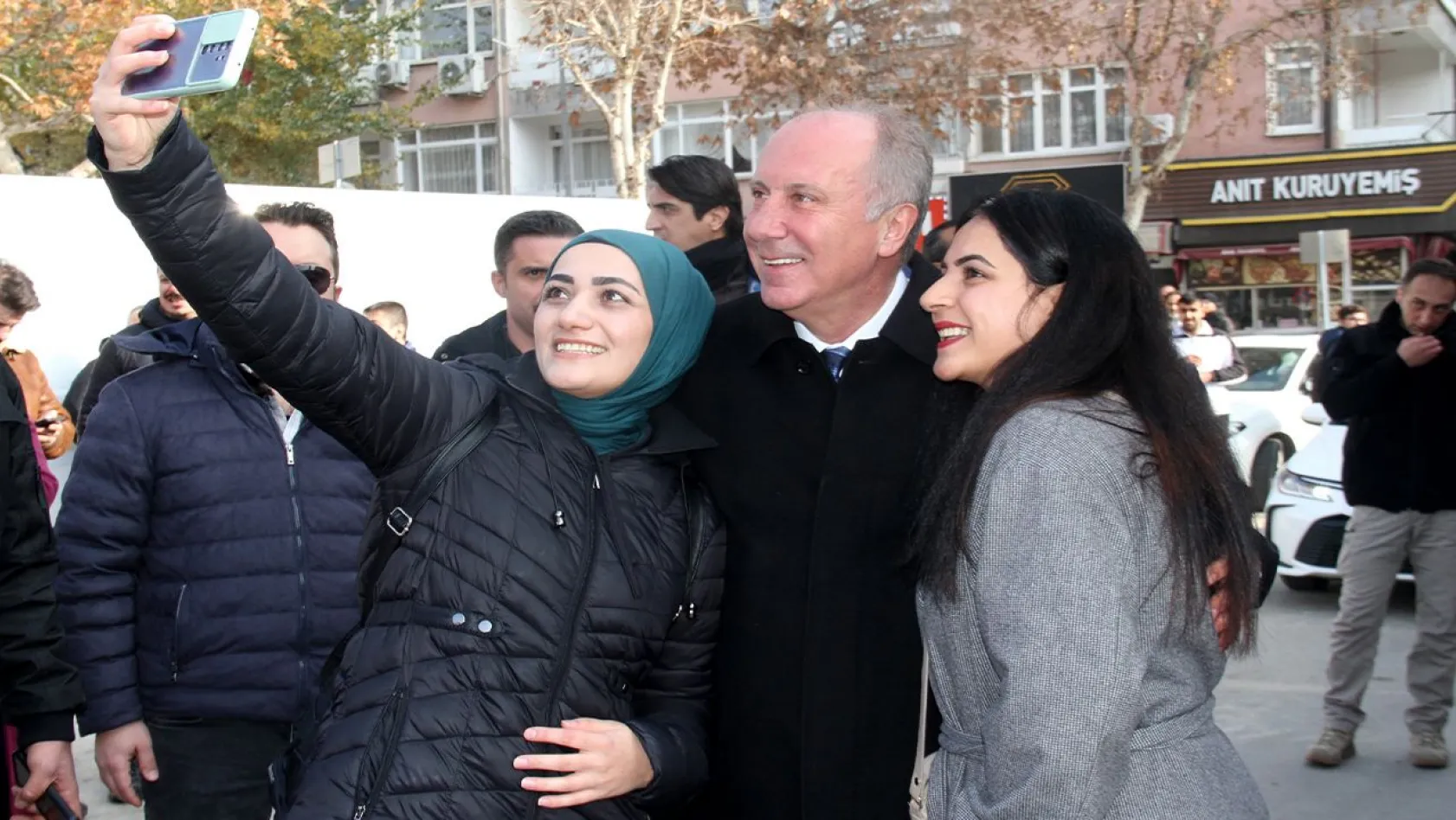 Memleket Partisi Genel Başkanı İnce Elazığ'da