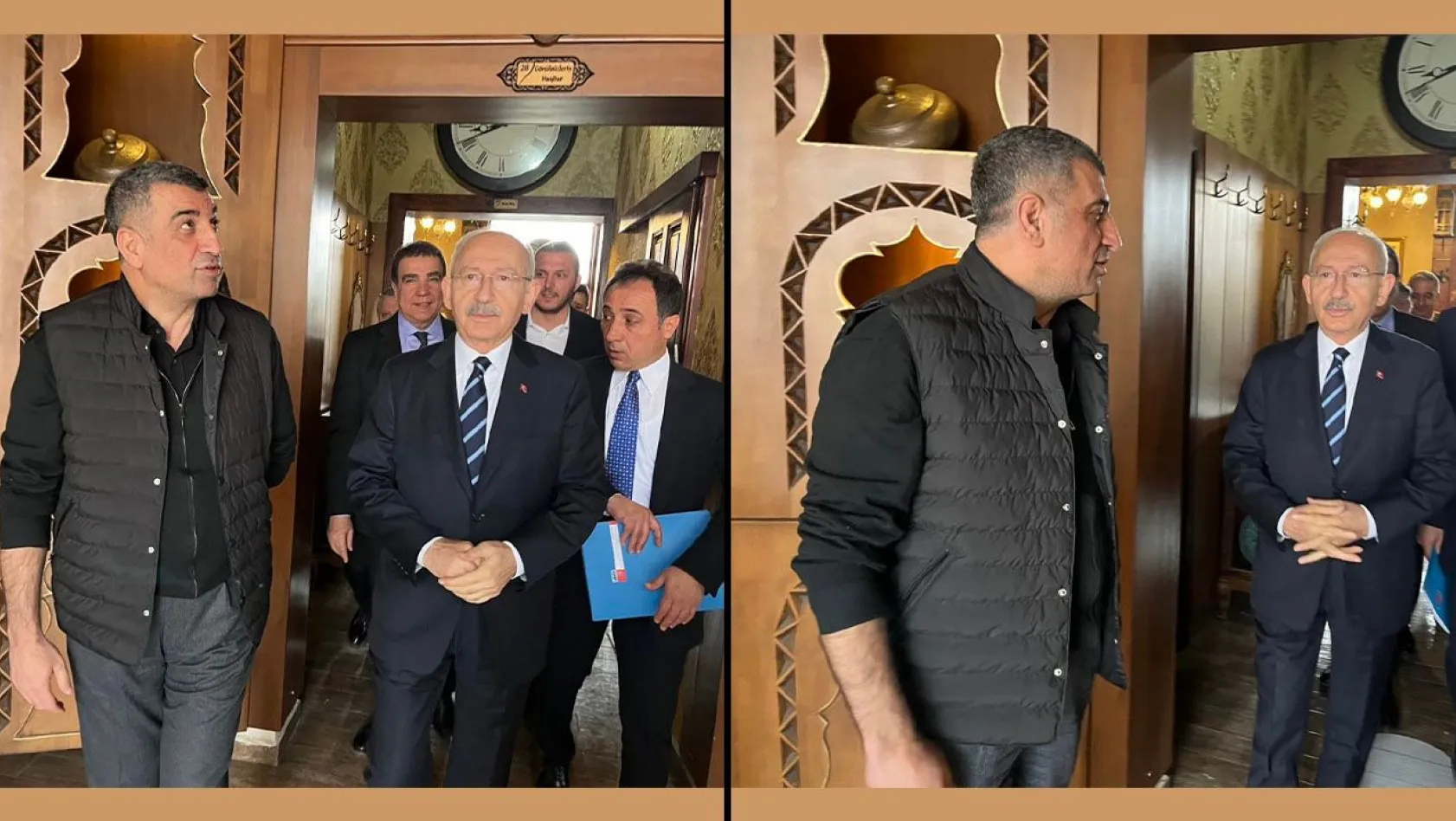 Milletvekili Gürsel Erol, Kemal Kılıçdaroğlu'nun arkasında