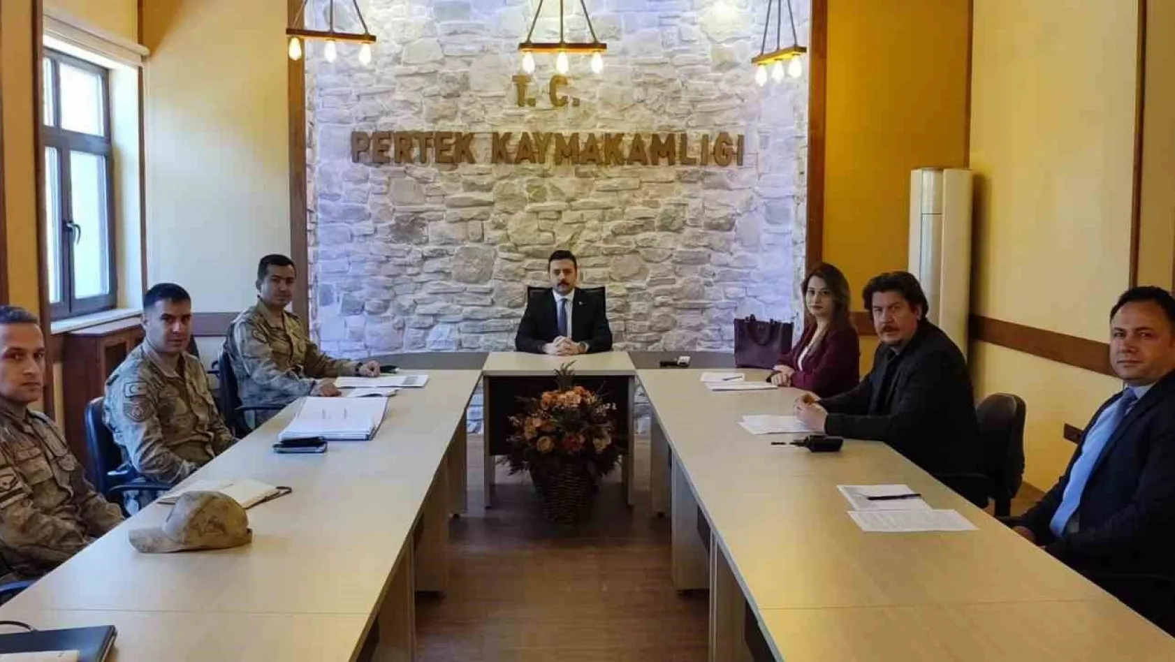 Pertek'te 'seçim güvenliği toplantısı' yapıldı