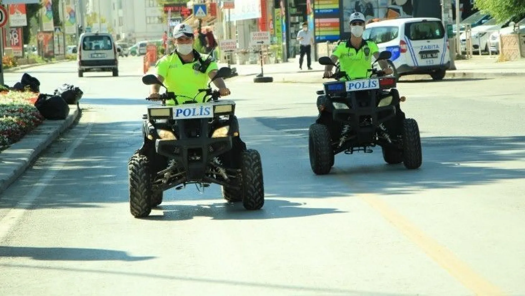 Polisler, ATV  motorlu  denetime başladı