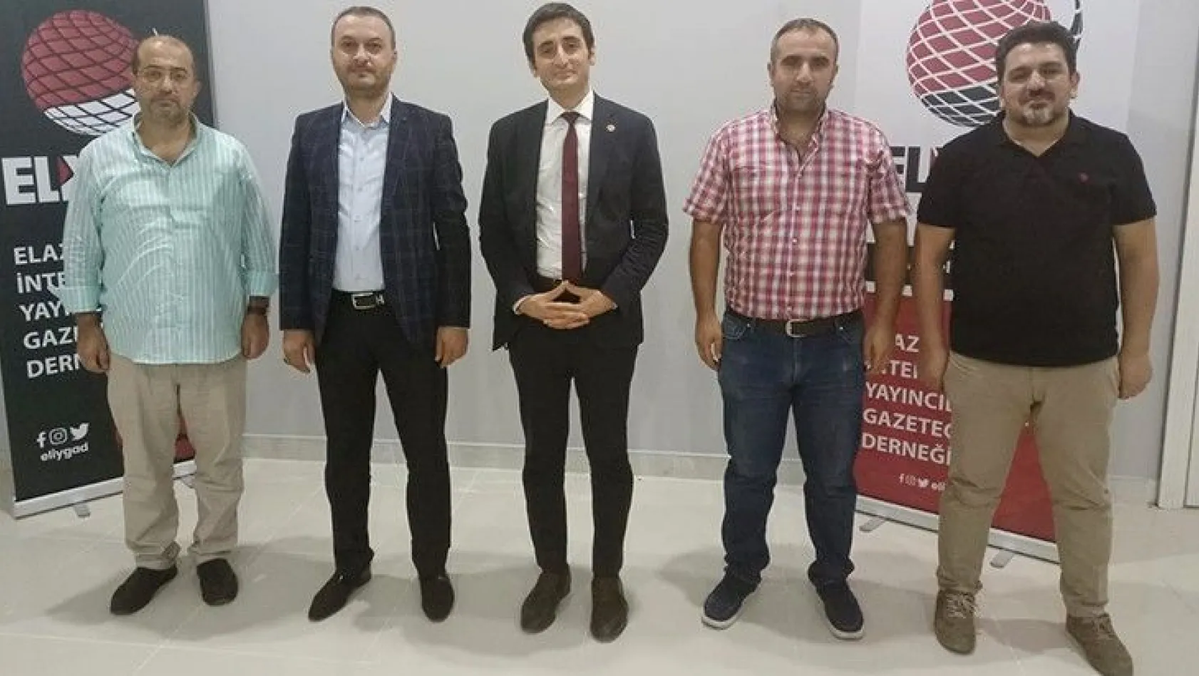 Saadet Partisi İl Başkanı Akın'dan ELİYGAD'a ziyaret