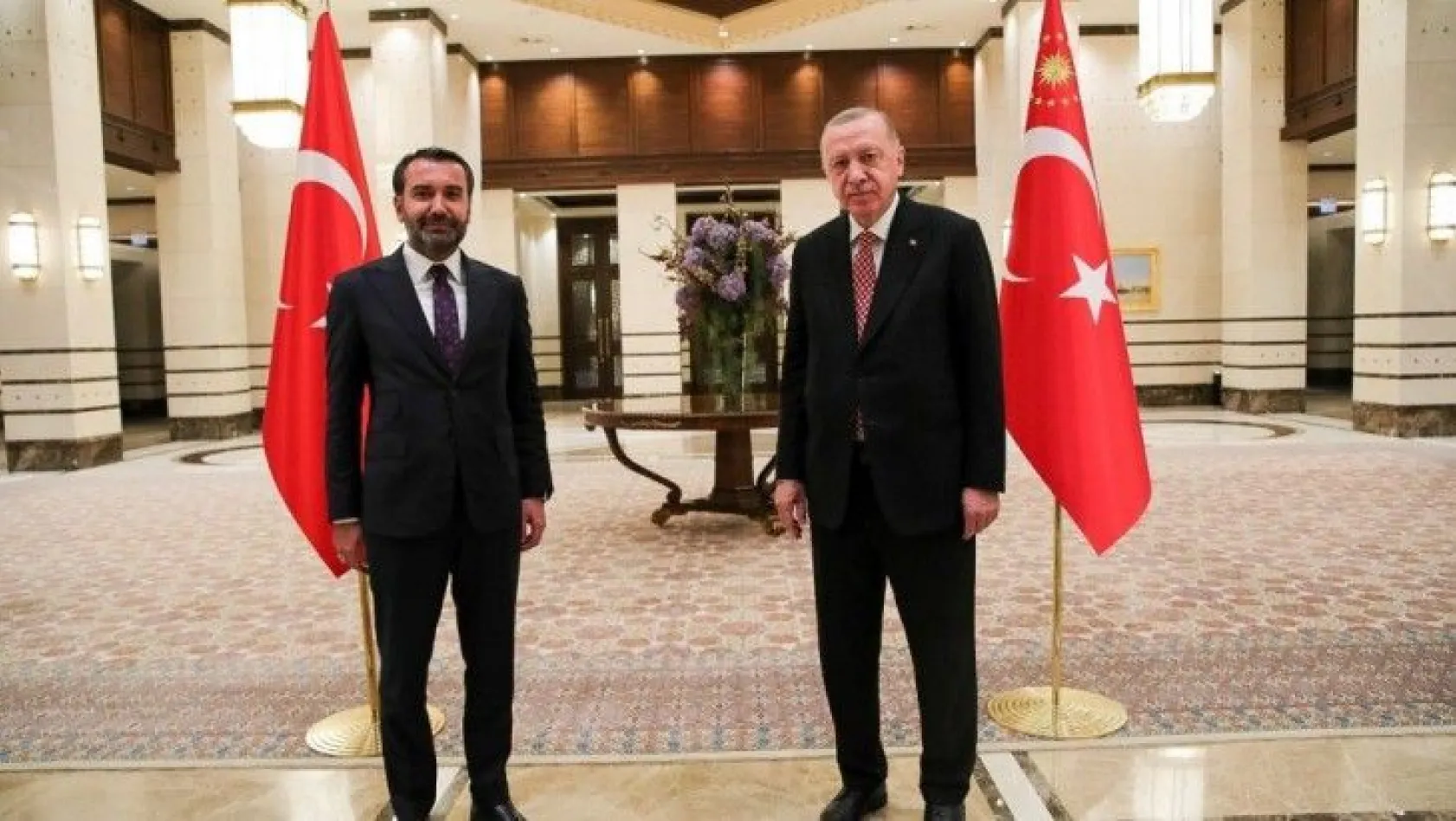 Şahin Şerifoğulları Erdoğan ile görüştü