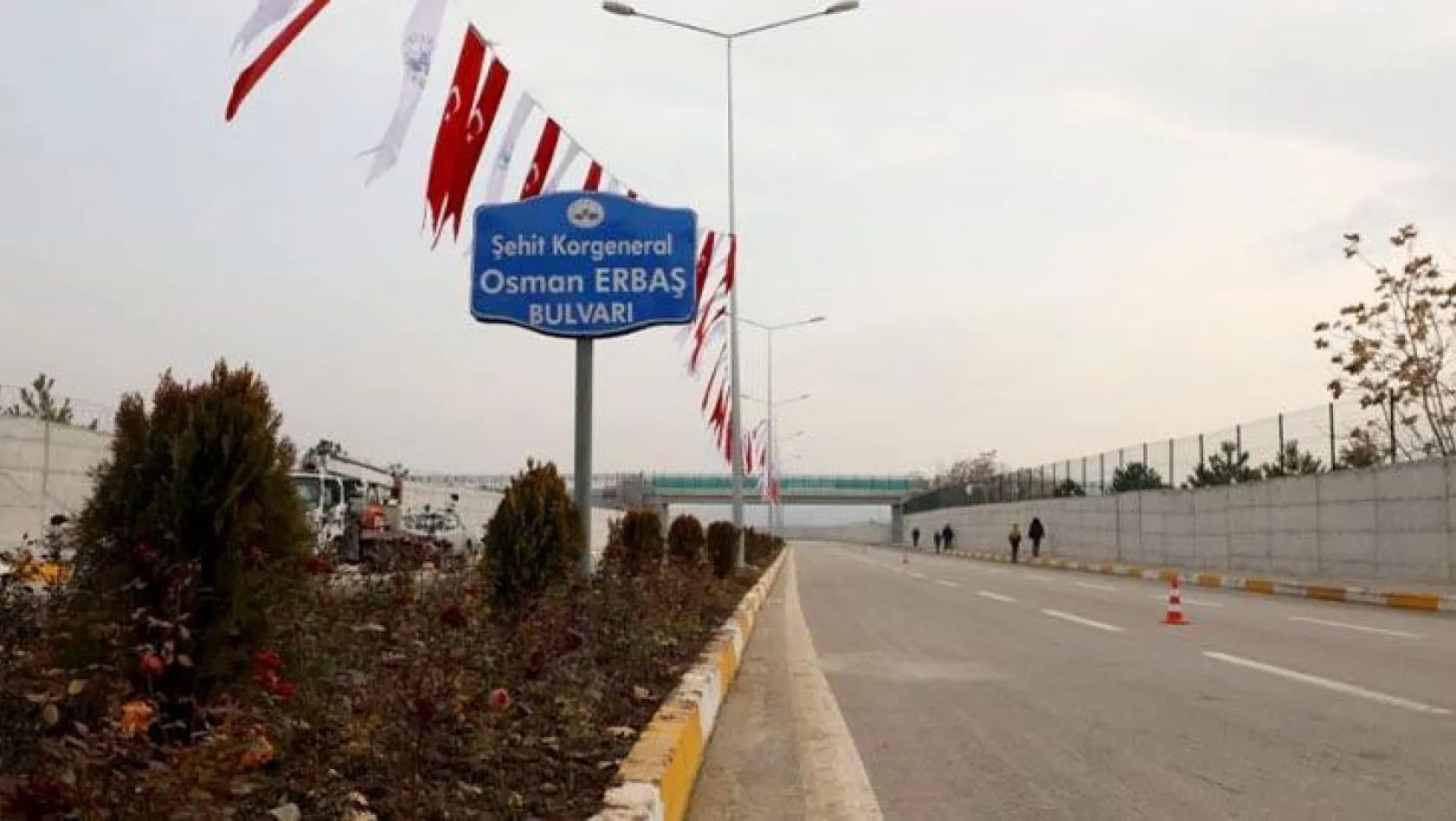Şehit Korgeneral Osman Erbaş bulvarı açıldı