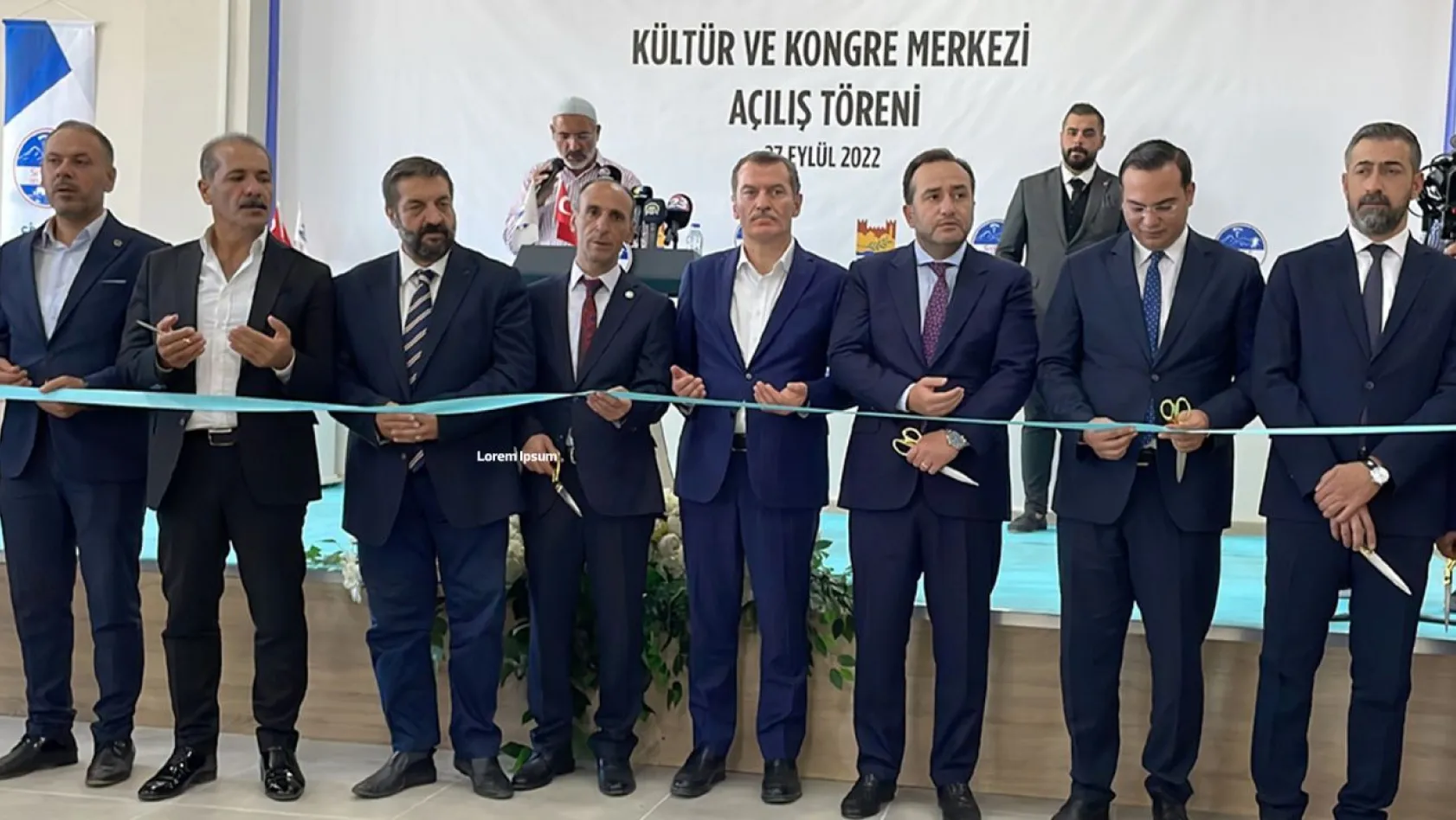 Sivrice Belediyesi Kültür ve Kongre Merkezi açıldı