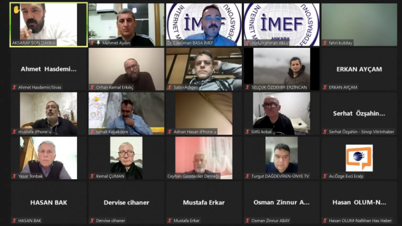 Türk İnternet Medya Birliği eğitimlerini sürdürüyor