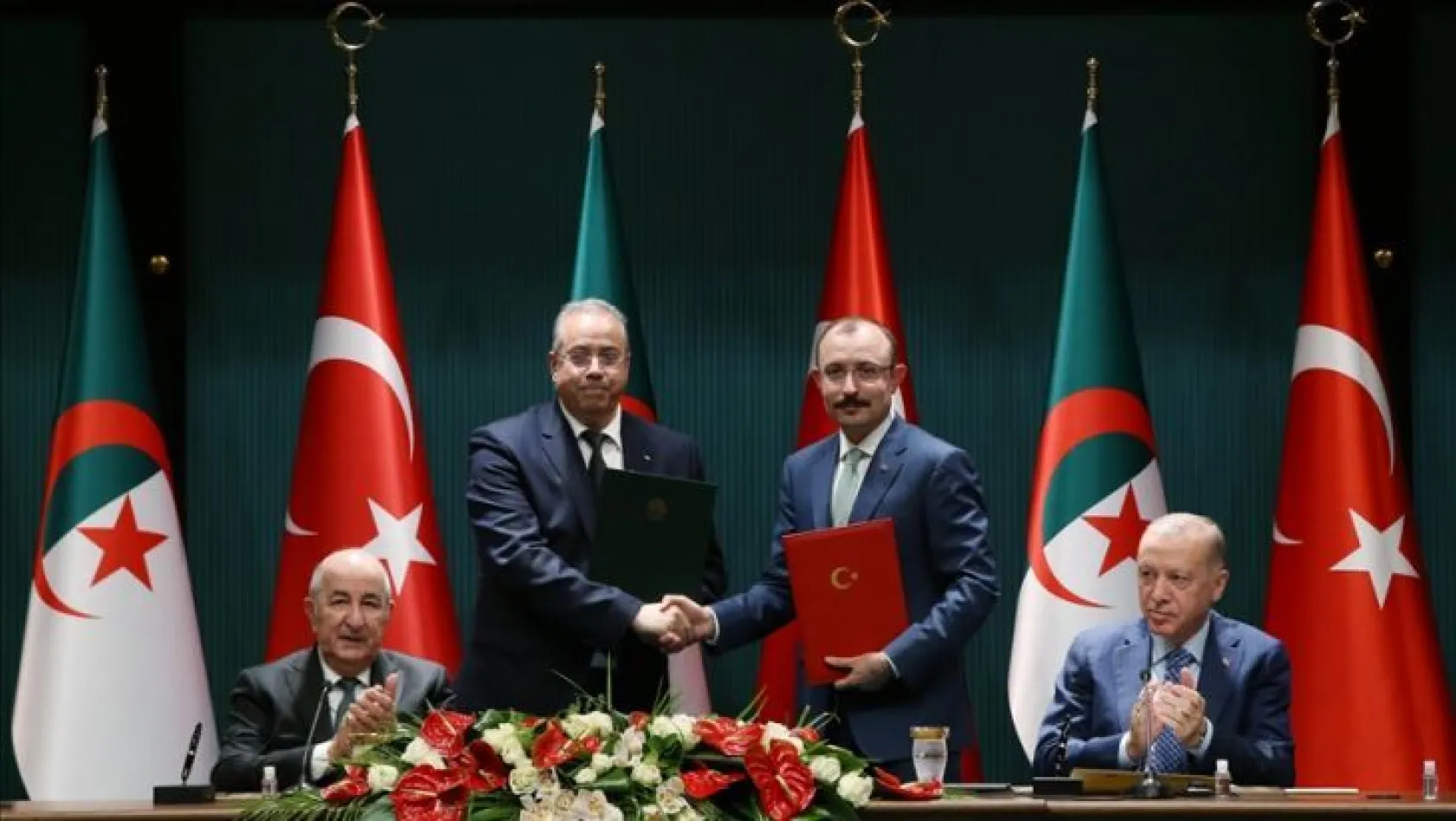 Türkiye ile Cezayir arasında 15 anlaşma
