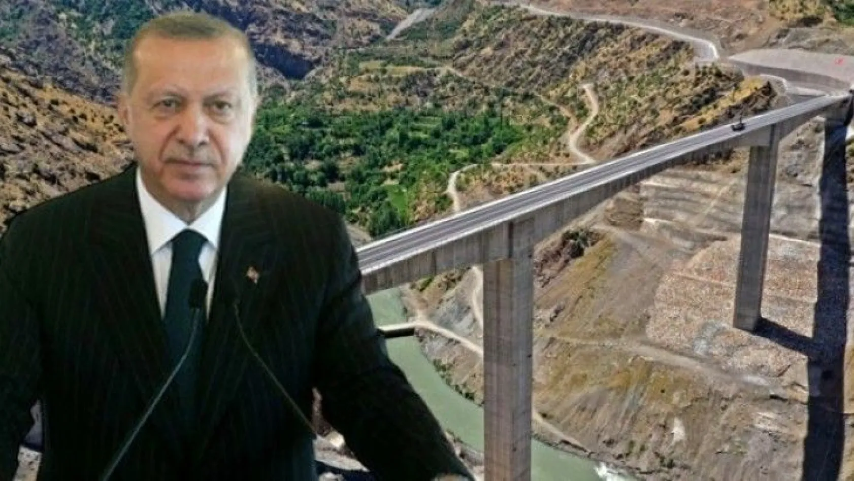 Türkiye'nin en yüksek köprüsü olan Botan Çayı Beğendik Köprüsü açılıyor