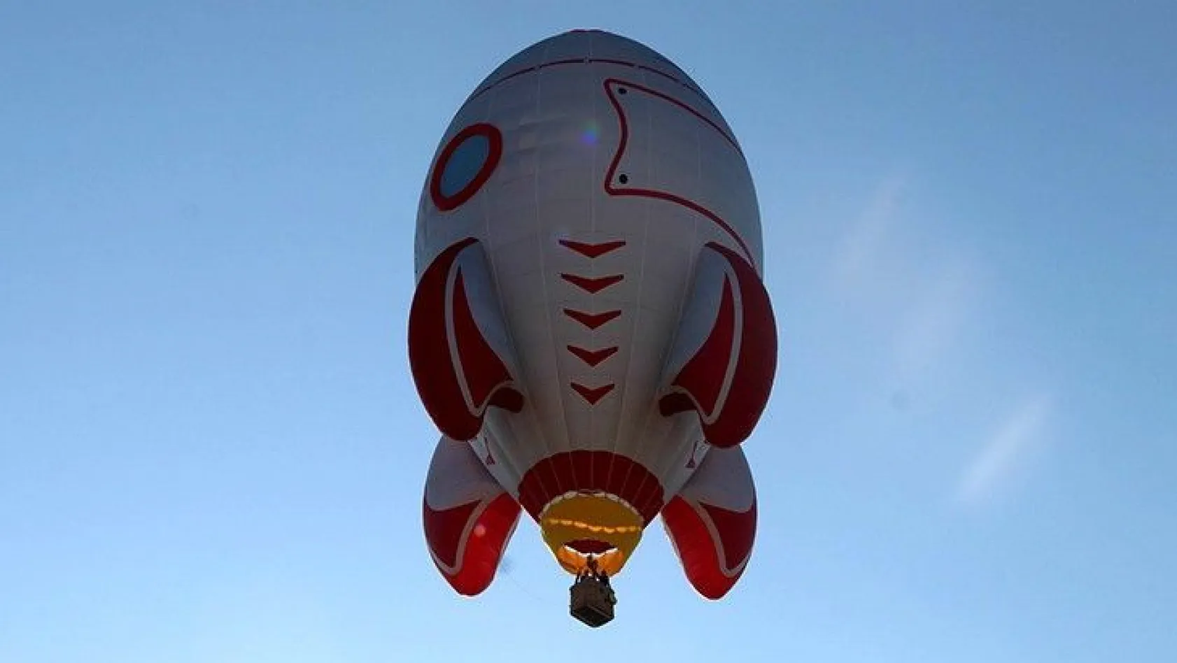 Türkiye'nin ilk özel şekilli balonu