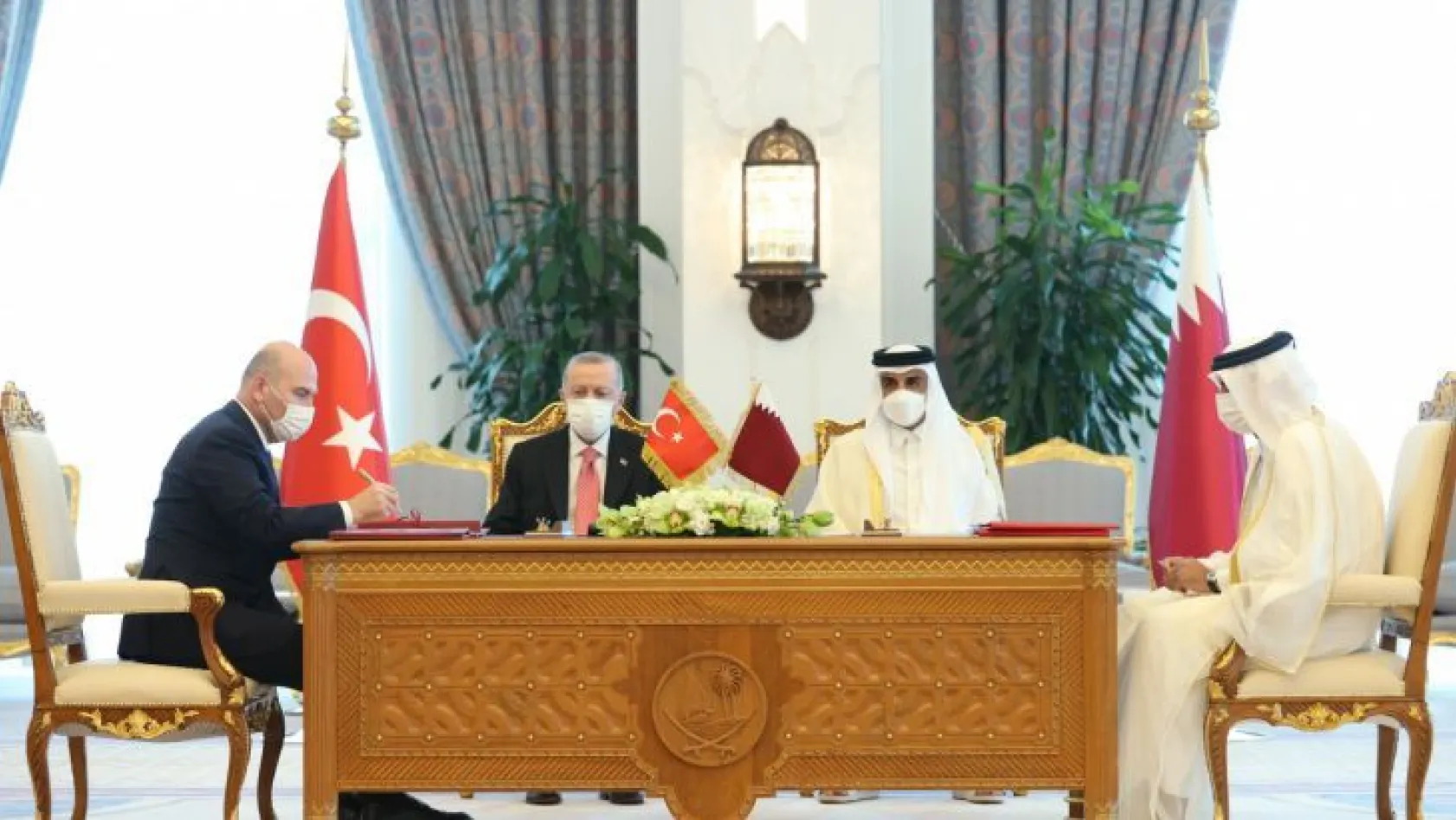Türkiye ve Katar arasında 15 anlaşma