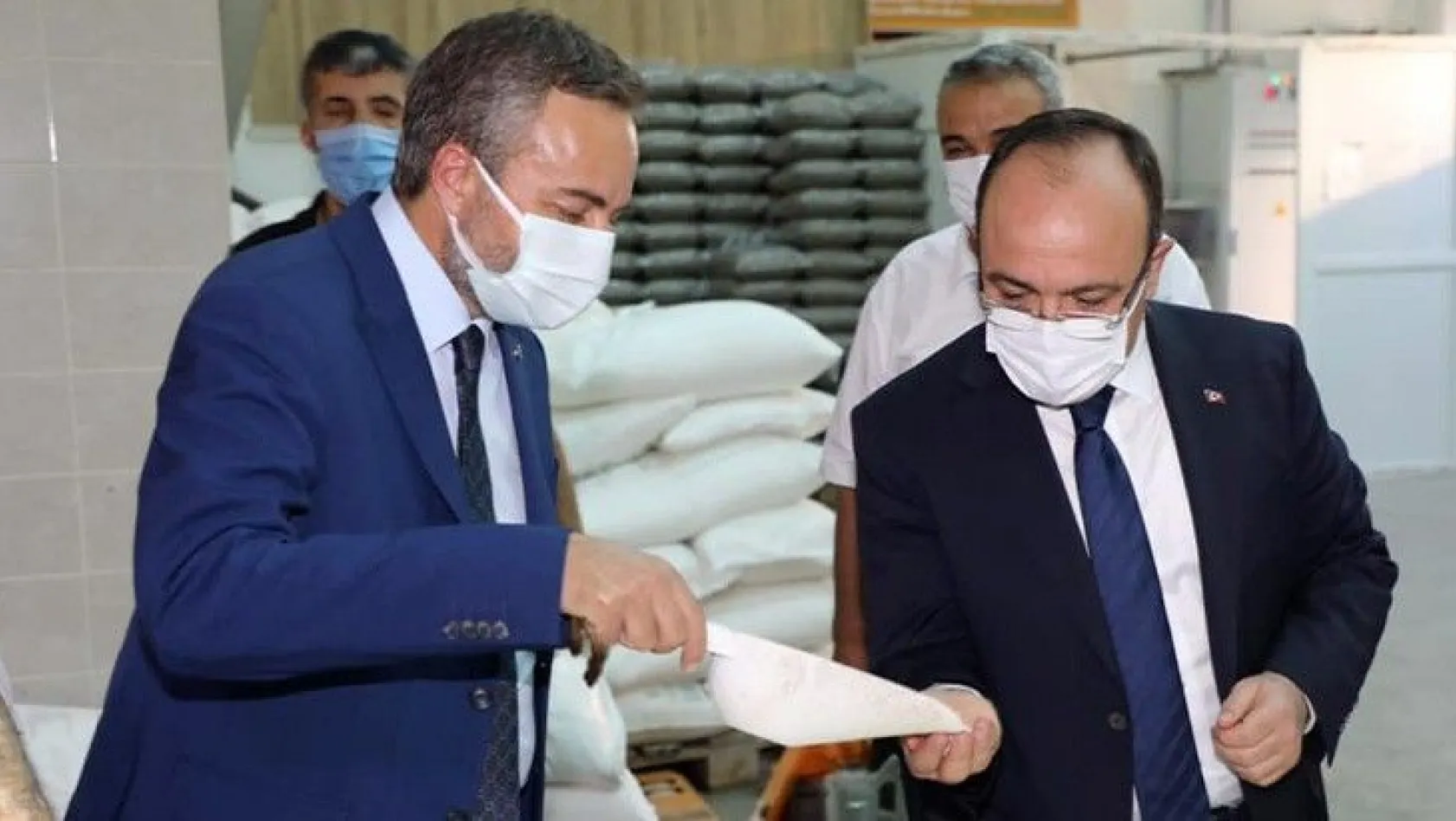 Vali Yırık ve Başkan Arslan'dan İŞGEM'e ziyaret