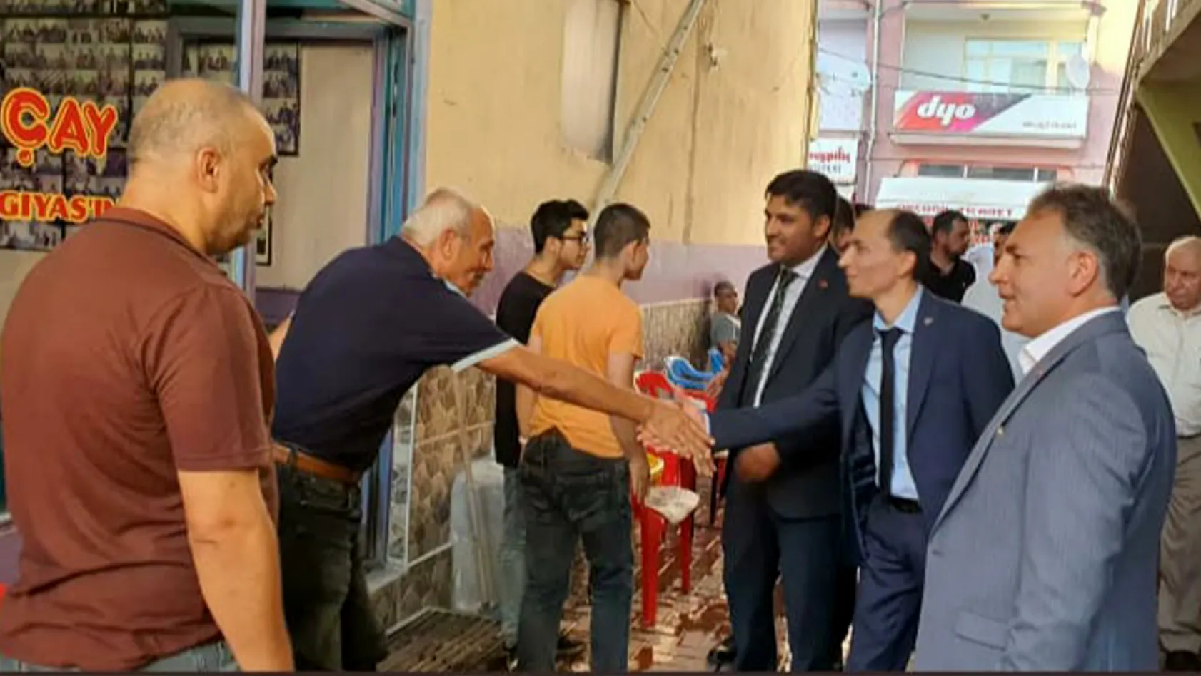 Yeniden Refah Partisi il teşkilatından Karakoçan ziyareti