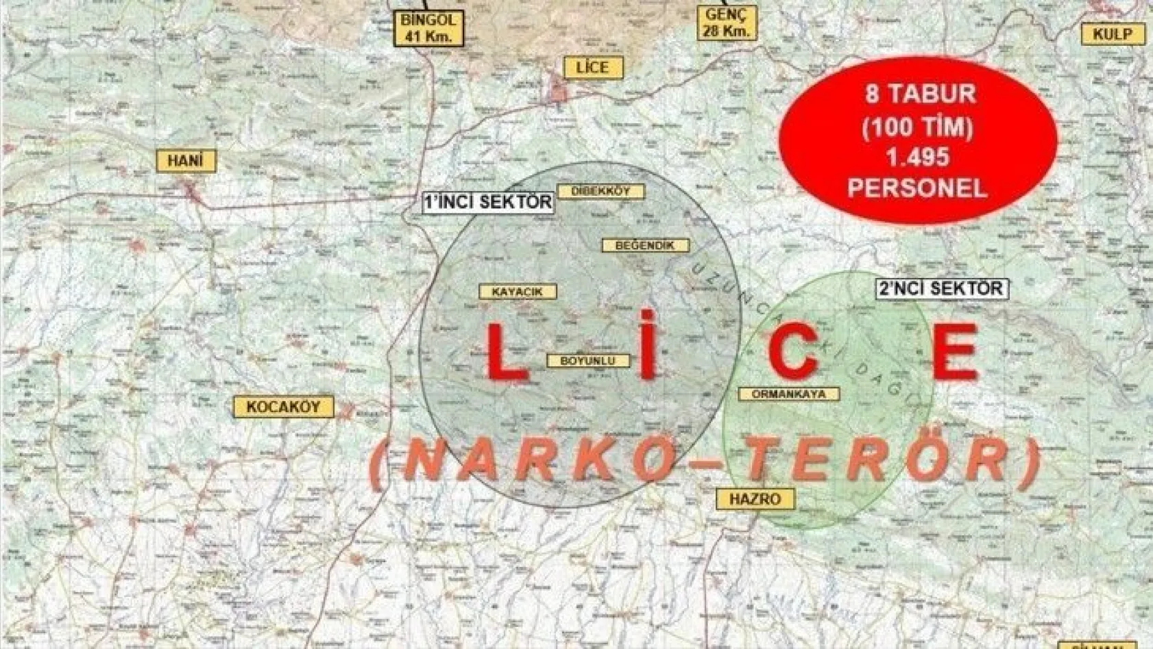 Yıldırım-7 Lice Narko-Terör operasyonu başlatıldı