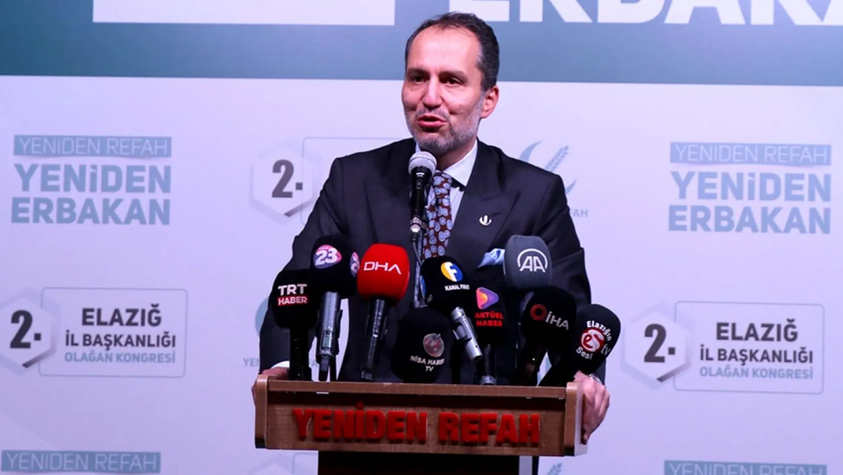 Fatih Erbakan Elazığ'da