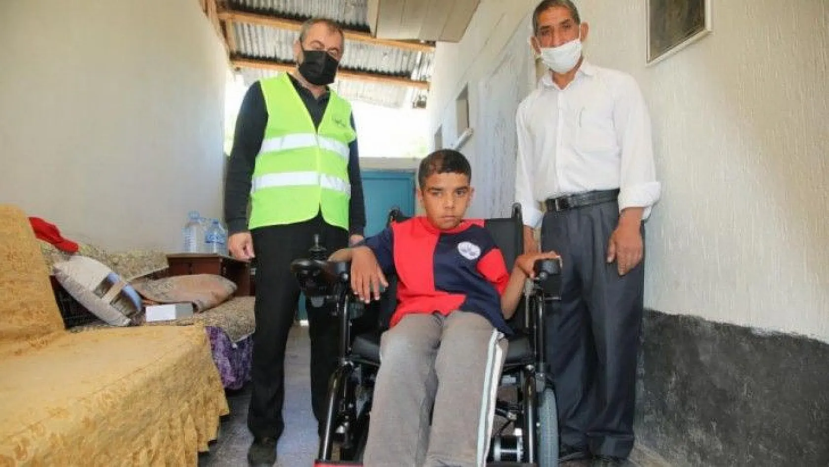 11 yaşındaki Veysel'e bayram sürprizi