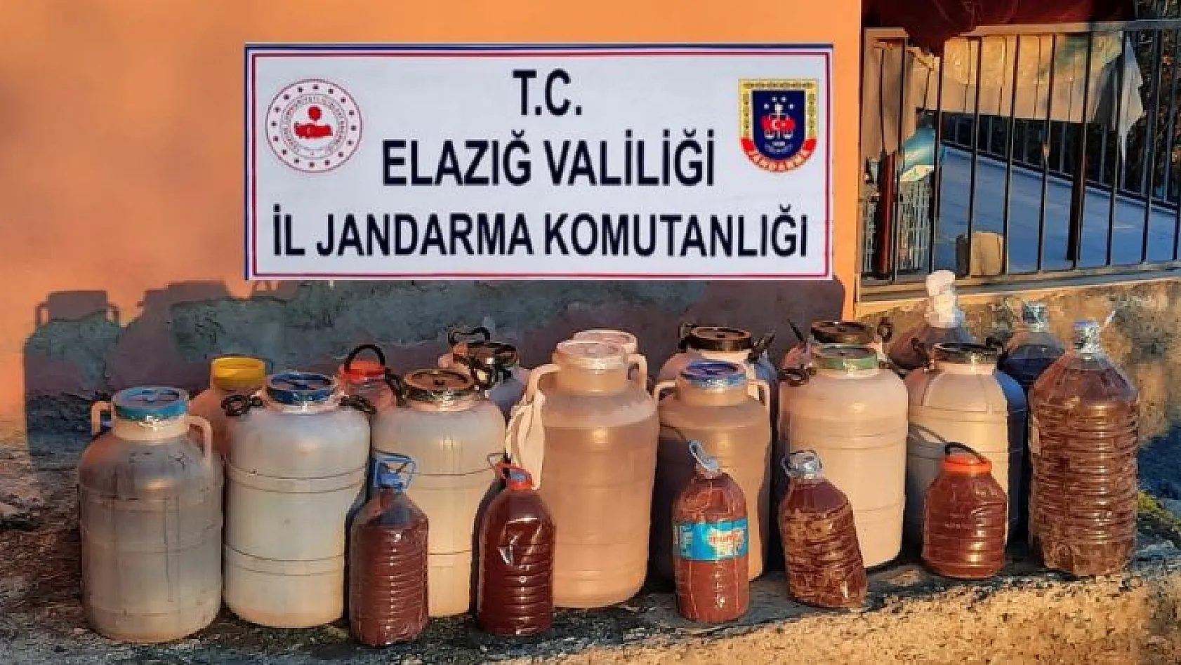 395 litre sahte içki ele geçirildi