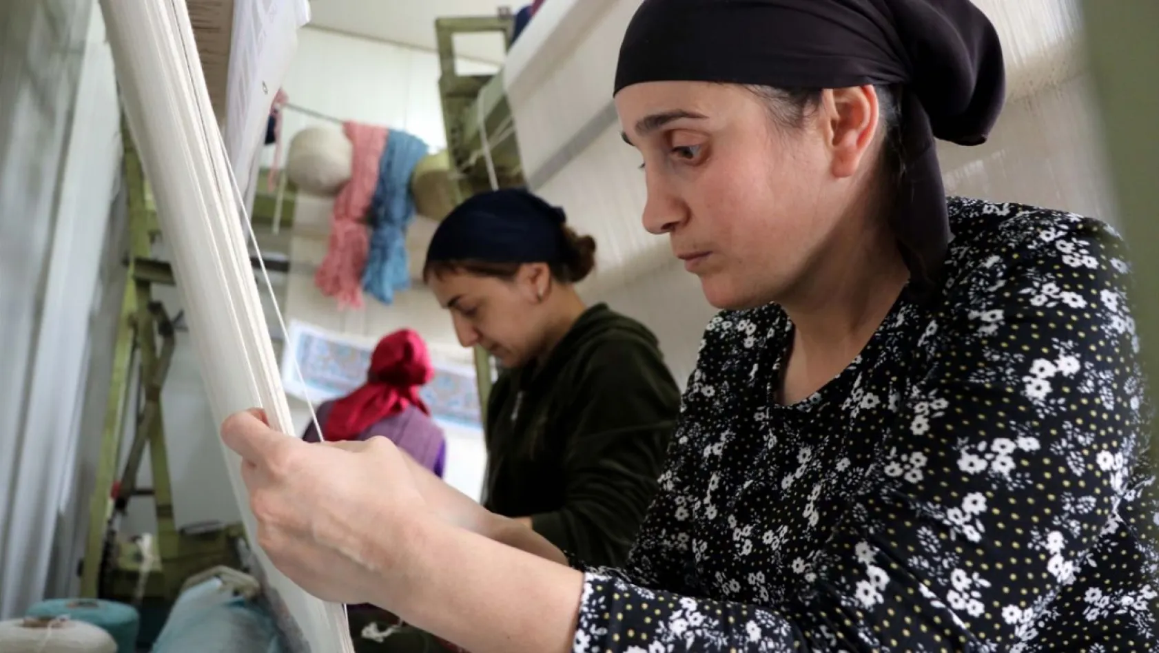 Ahıska Türkü kadınlar Türkiye'de meslek öğreniyor