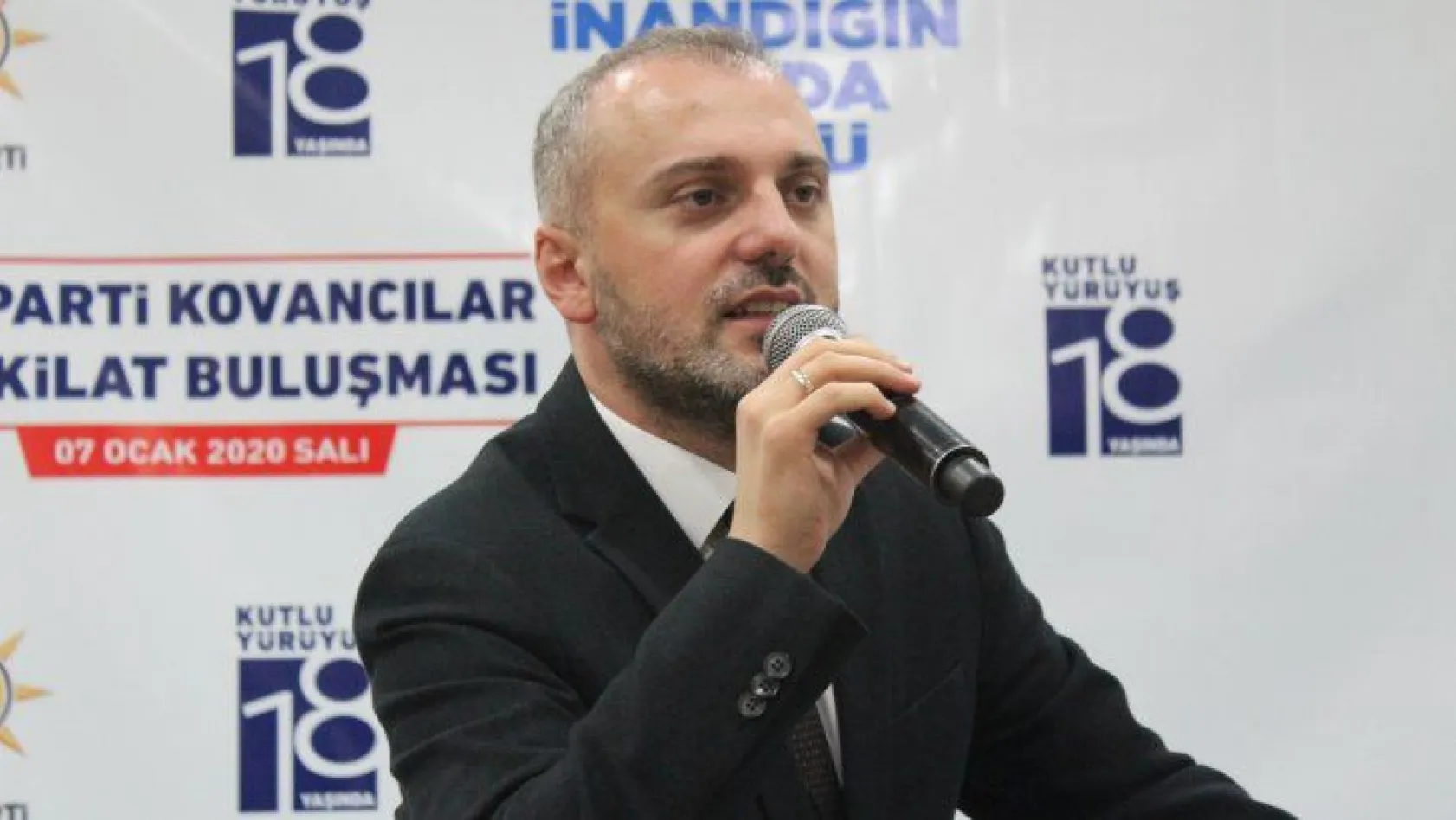 AK Parti Genel Başkan Yardımcısı Erkan Kandemir, Elazığ'da