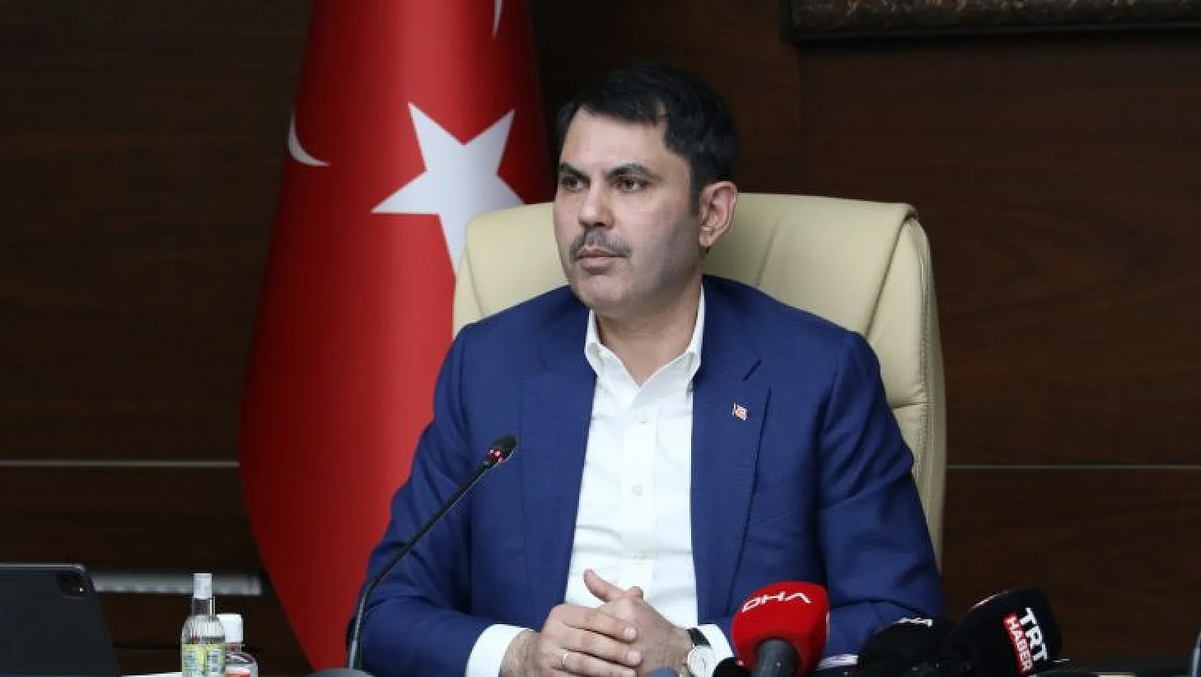 Bakan Kurum'dan deprem dönüşümü açıklaması