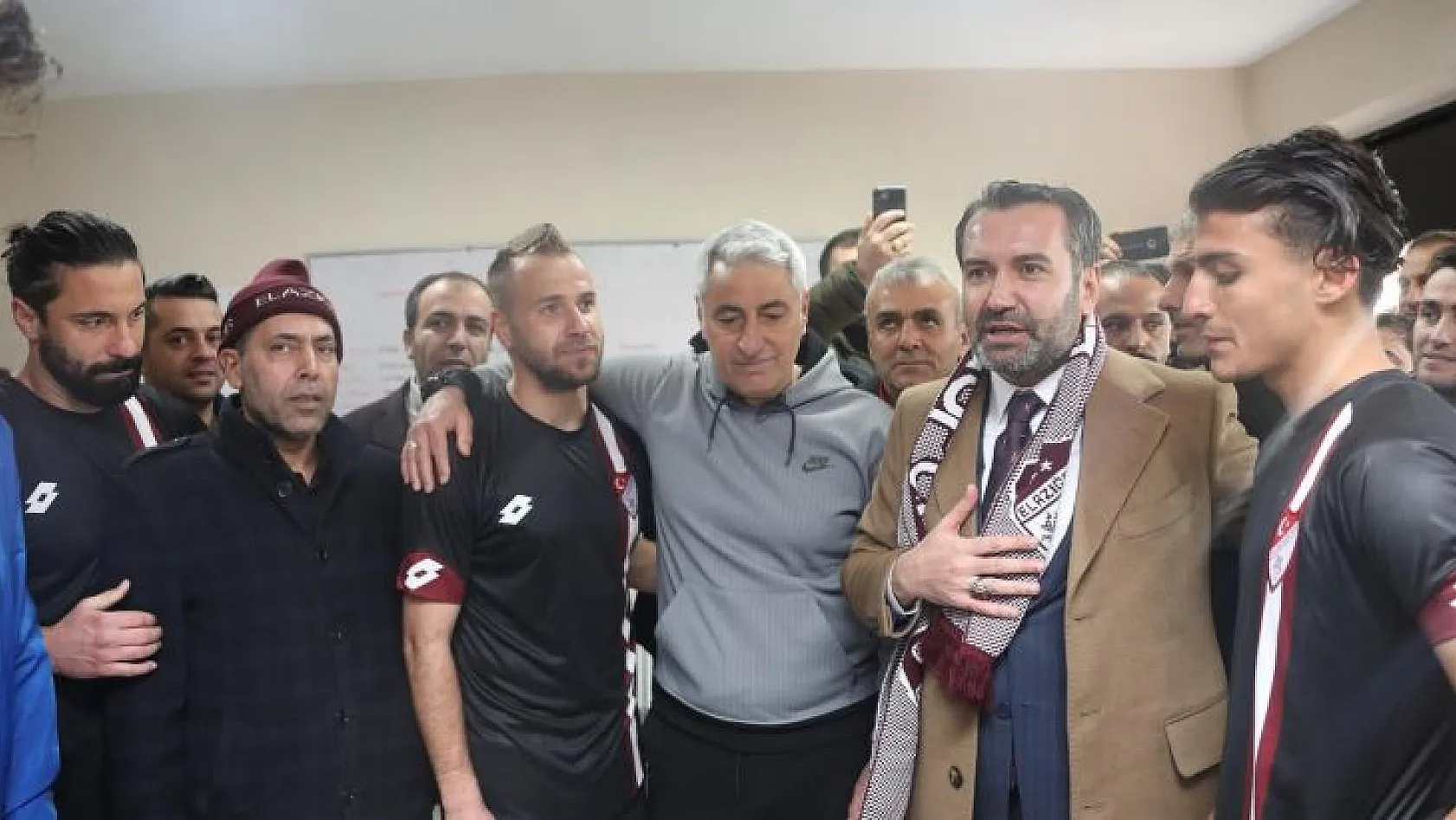 Başkan Şerifoğulları, Elazığspor'u deplasmanda yalnız bırakmadı