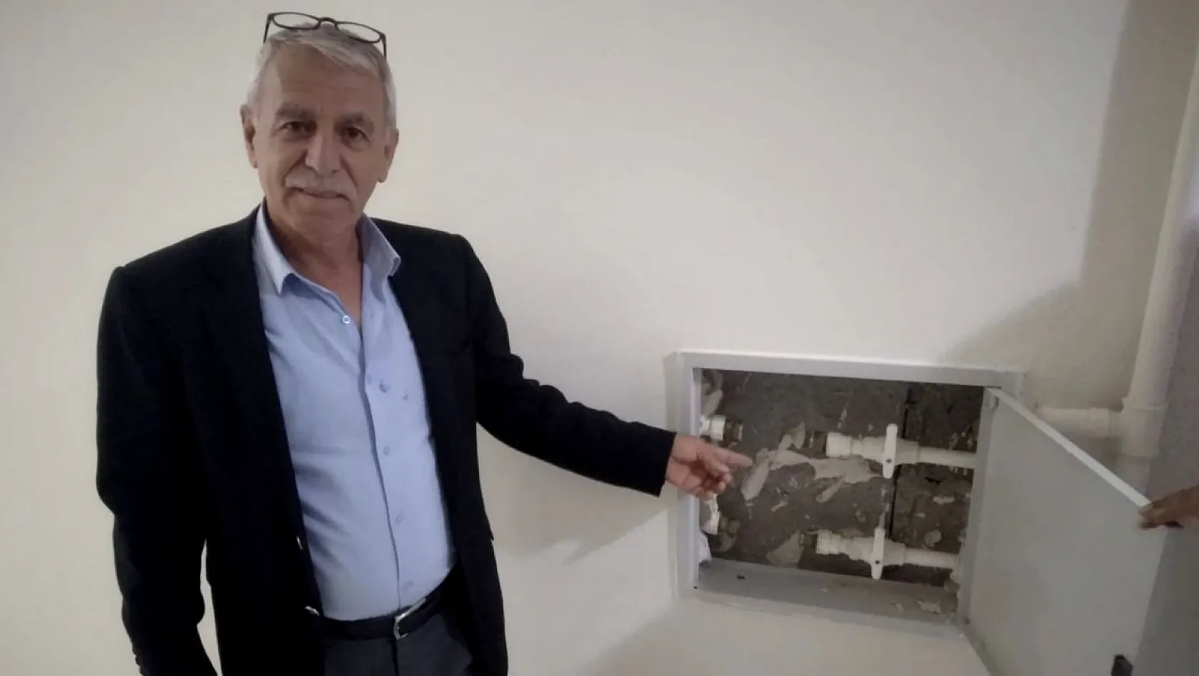 Bir ay arayla su sayaçları çalındı: Cesarete bak dedi!