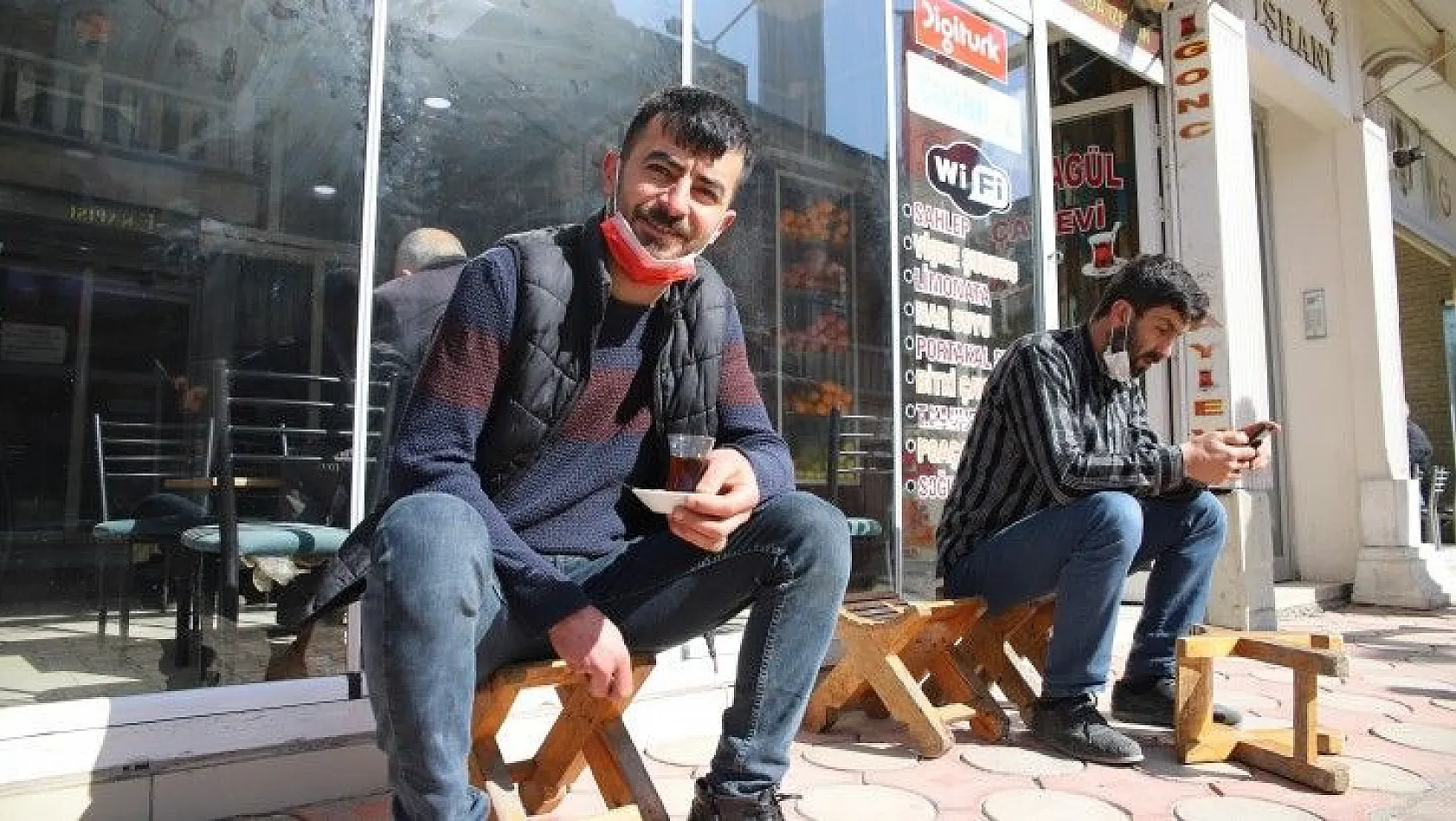 Elazığ'da çay ocakları açıldı