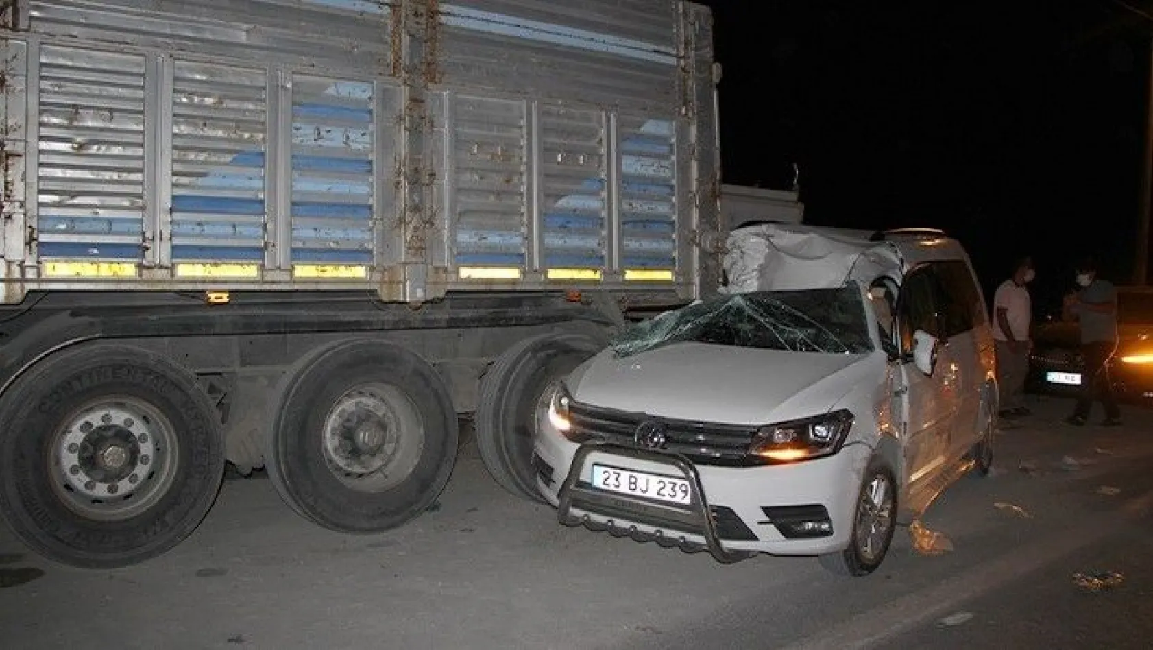 Elazığ'da feci kaza