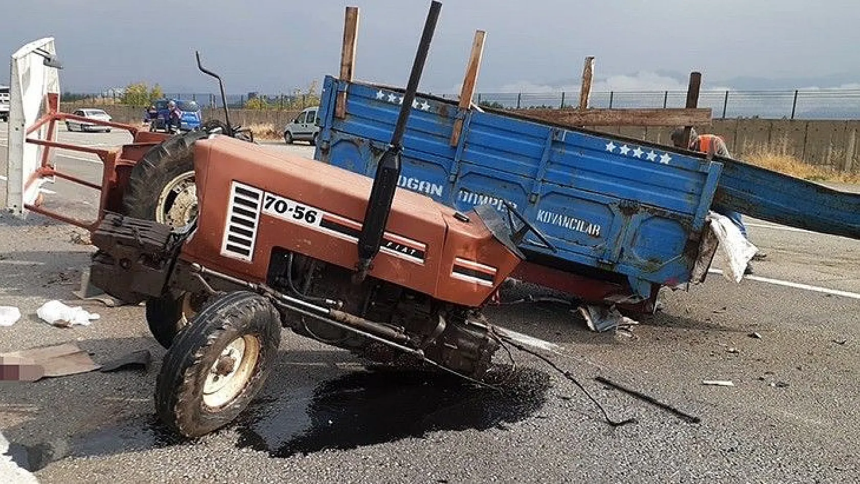 Elazığ'da feci kaza!