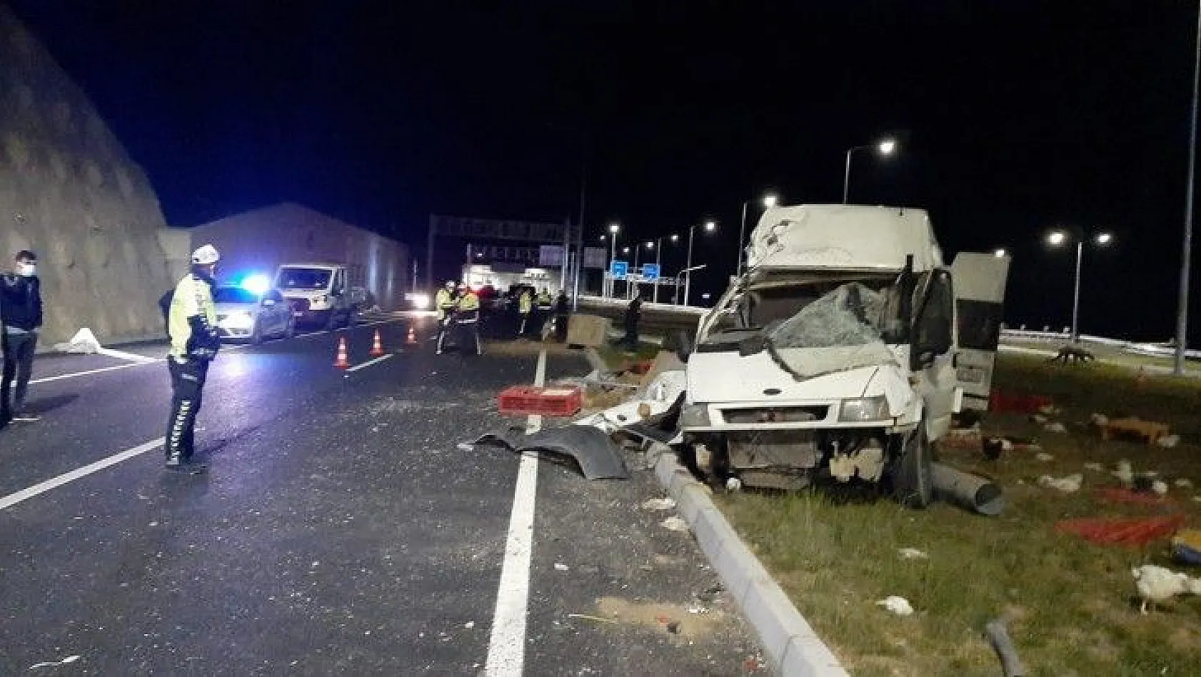 Elazığ'da feci kaza!