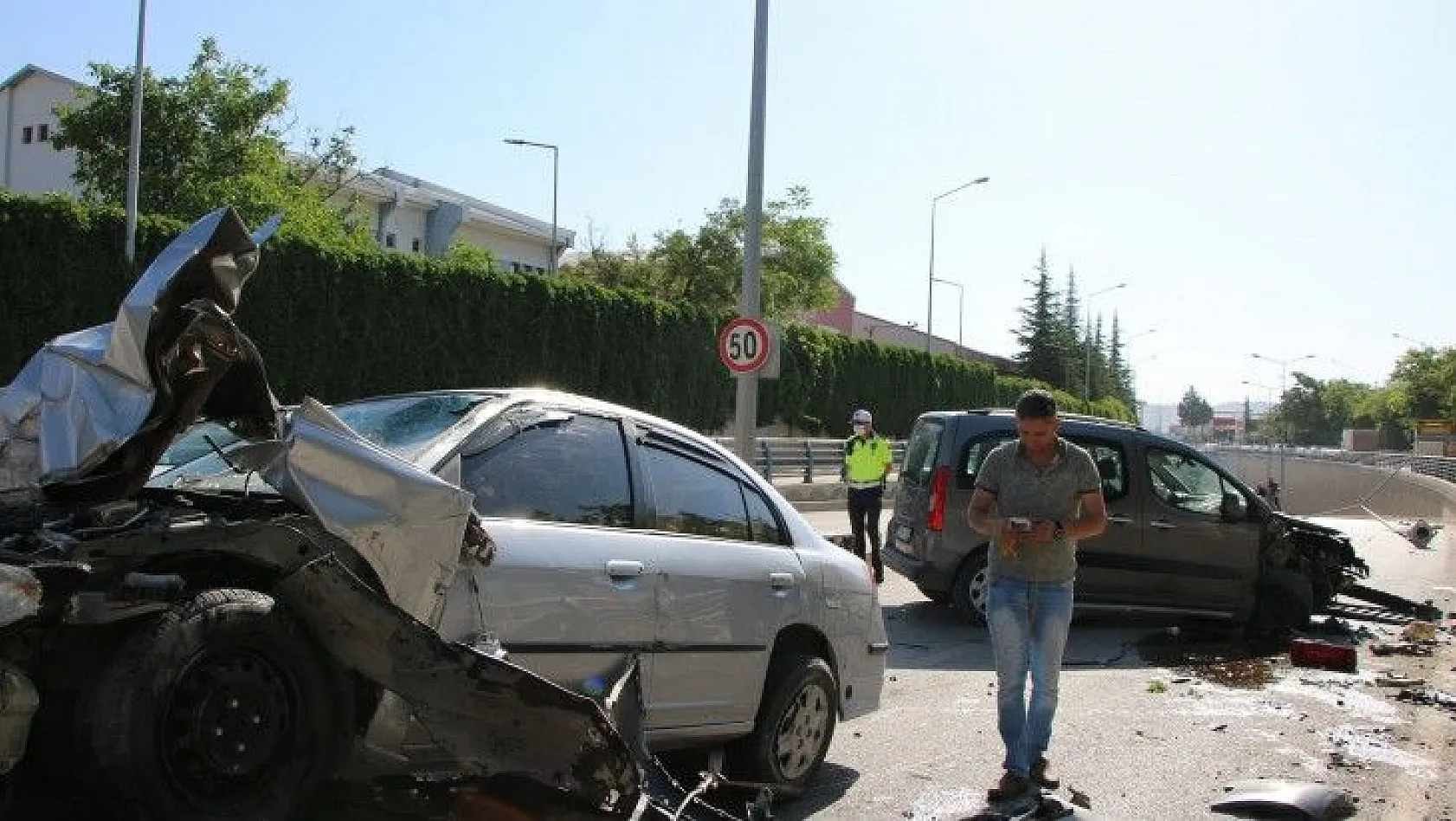 Elazığ'da feci trafik kazası