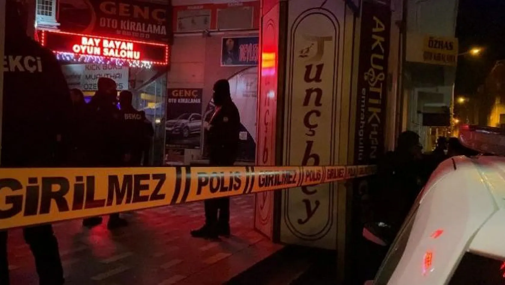 Elazığ'da hareketli gece