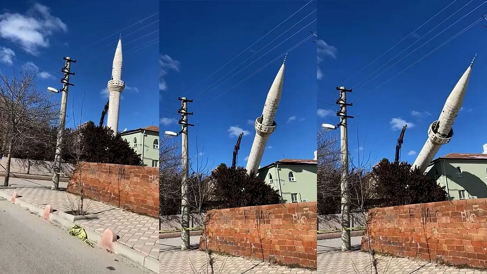 Elazığ'da kontrollü yıkımlar devam ediyor