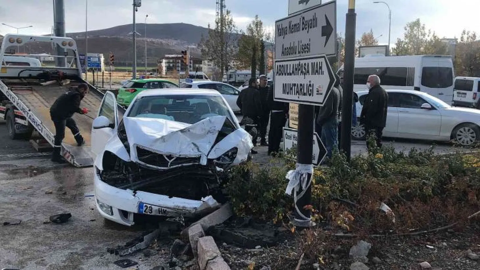 Elazığ'da trafik kazası
