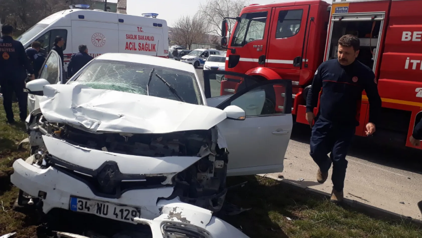 Elazığ'da trafik kazası