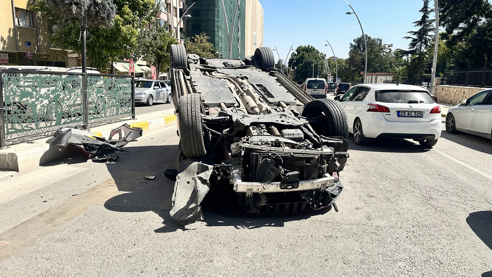 Elazığ'da trafik kazası