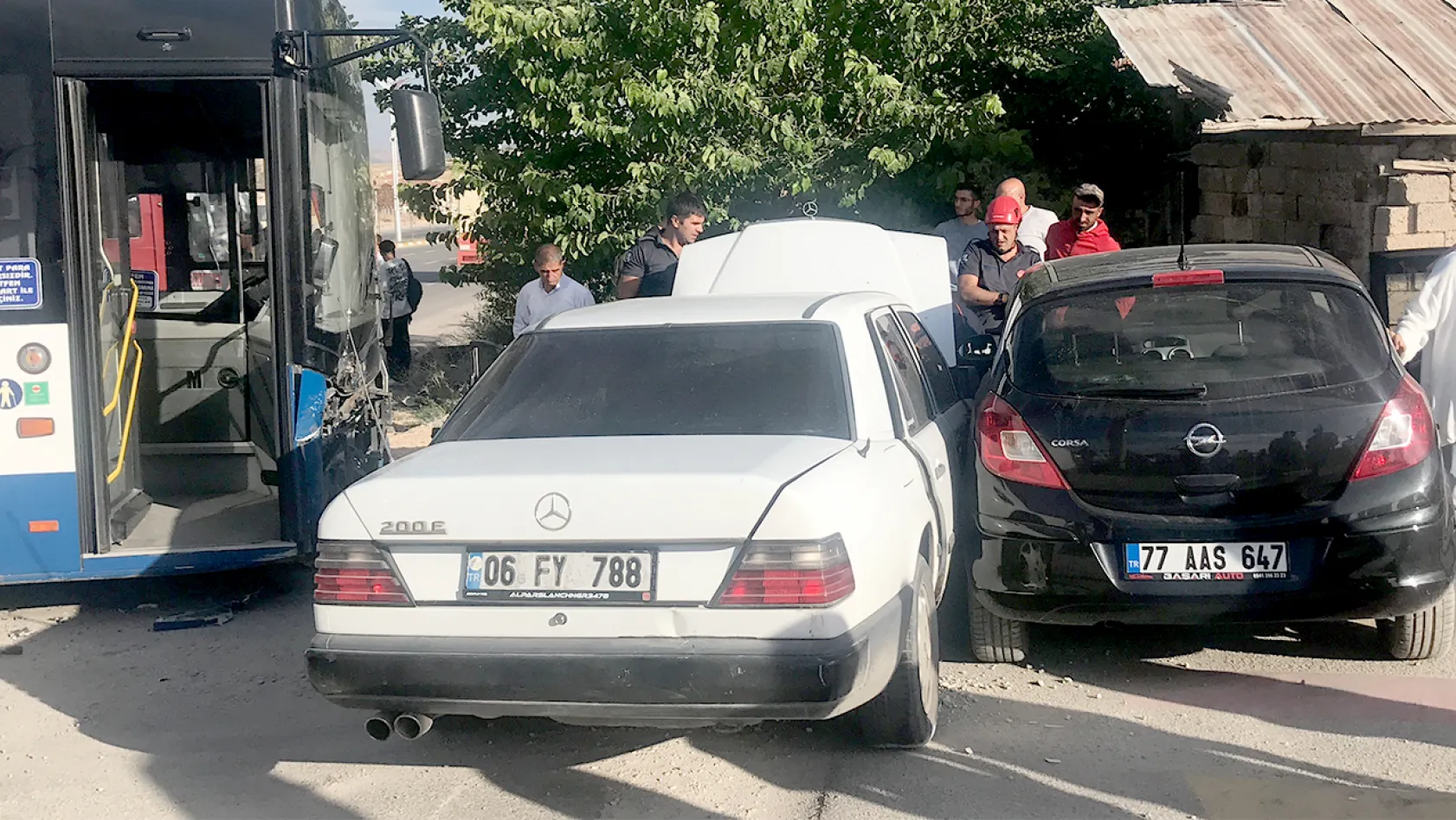 Elazığ'da trafik kazası